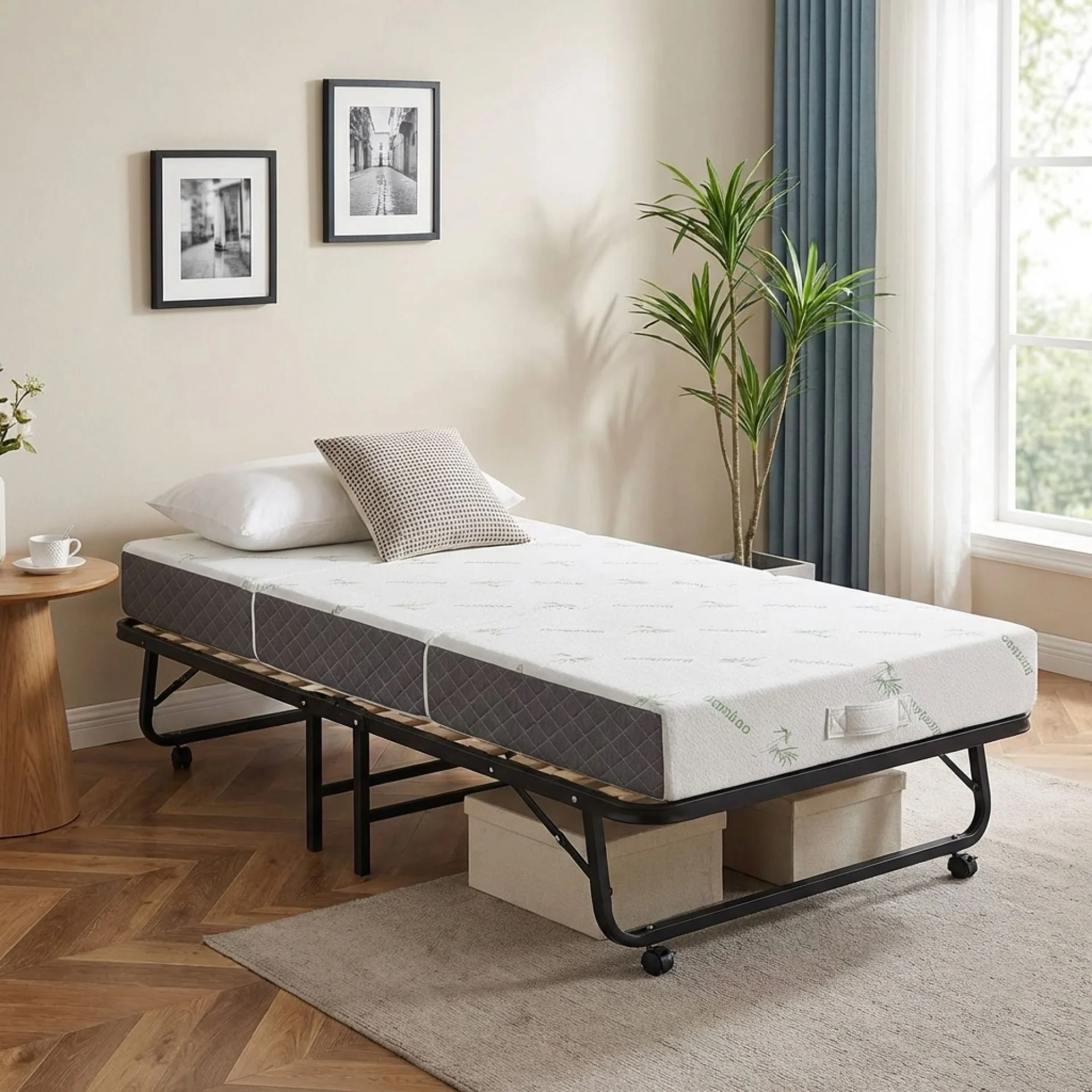 Bamboo Prime Portable Foldable Foam Mattress - Single - Image 4