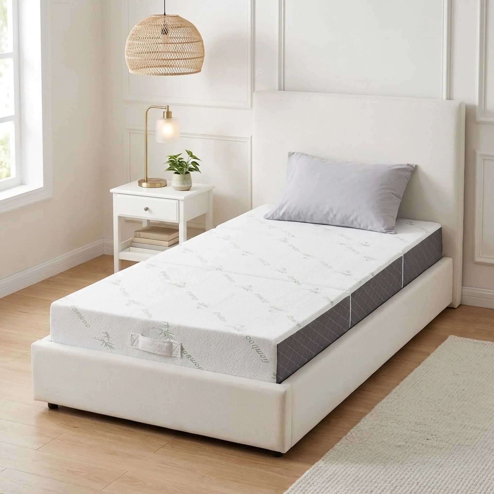Bamboo Prime Portable Foldable Foam Mattress - Single - Image 5