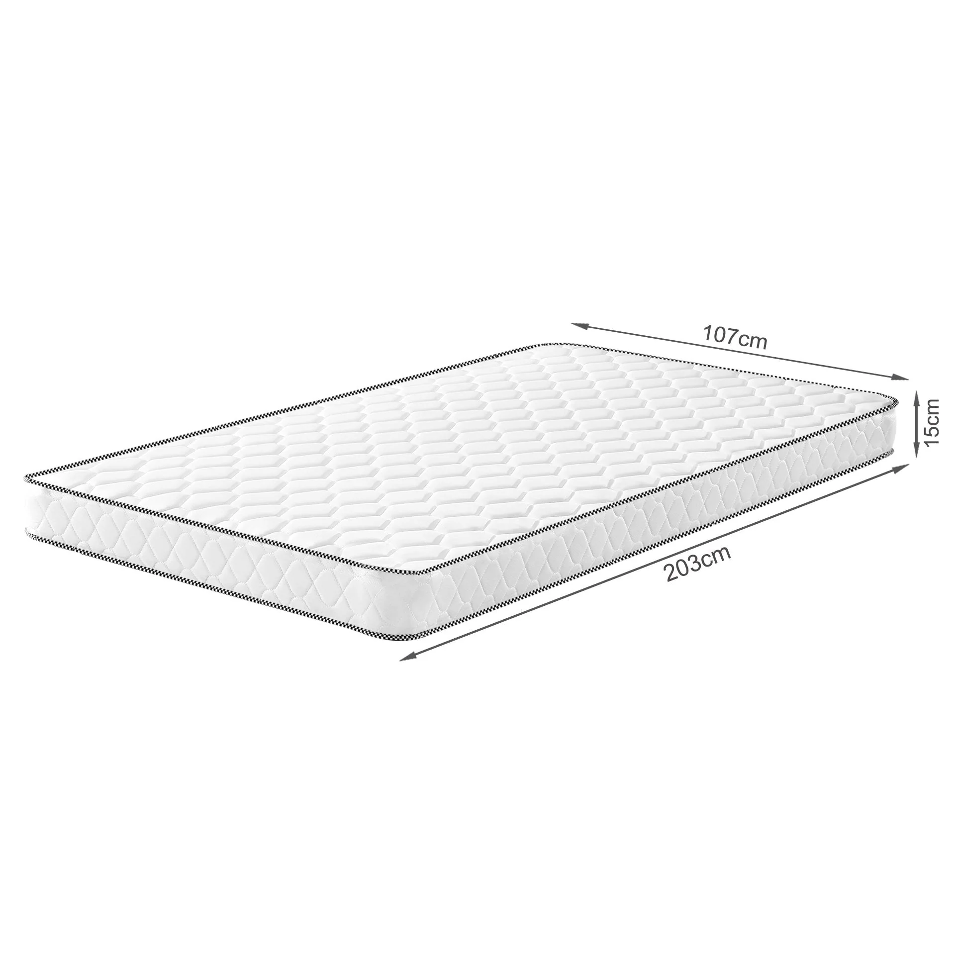 Basics Bonnell Spring Mattress - King Single - Image 11