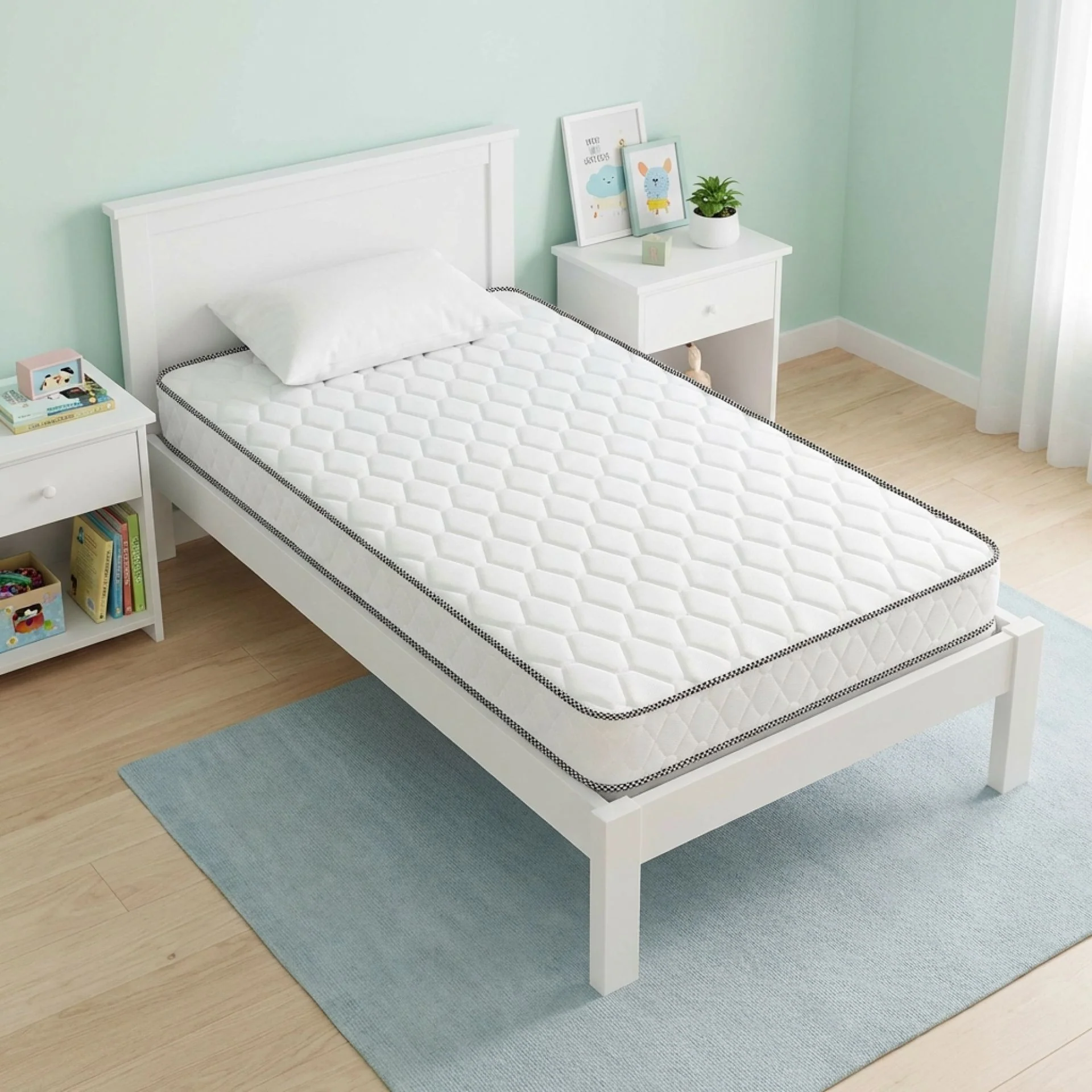 Basics Bonnell Spring Mattress - King Single - Image 12