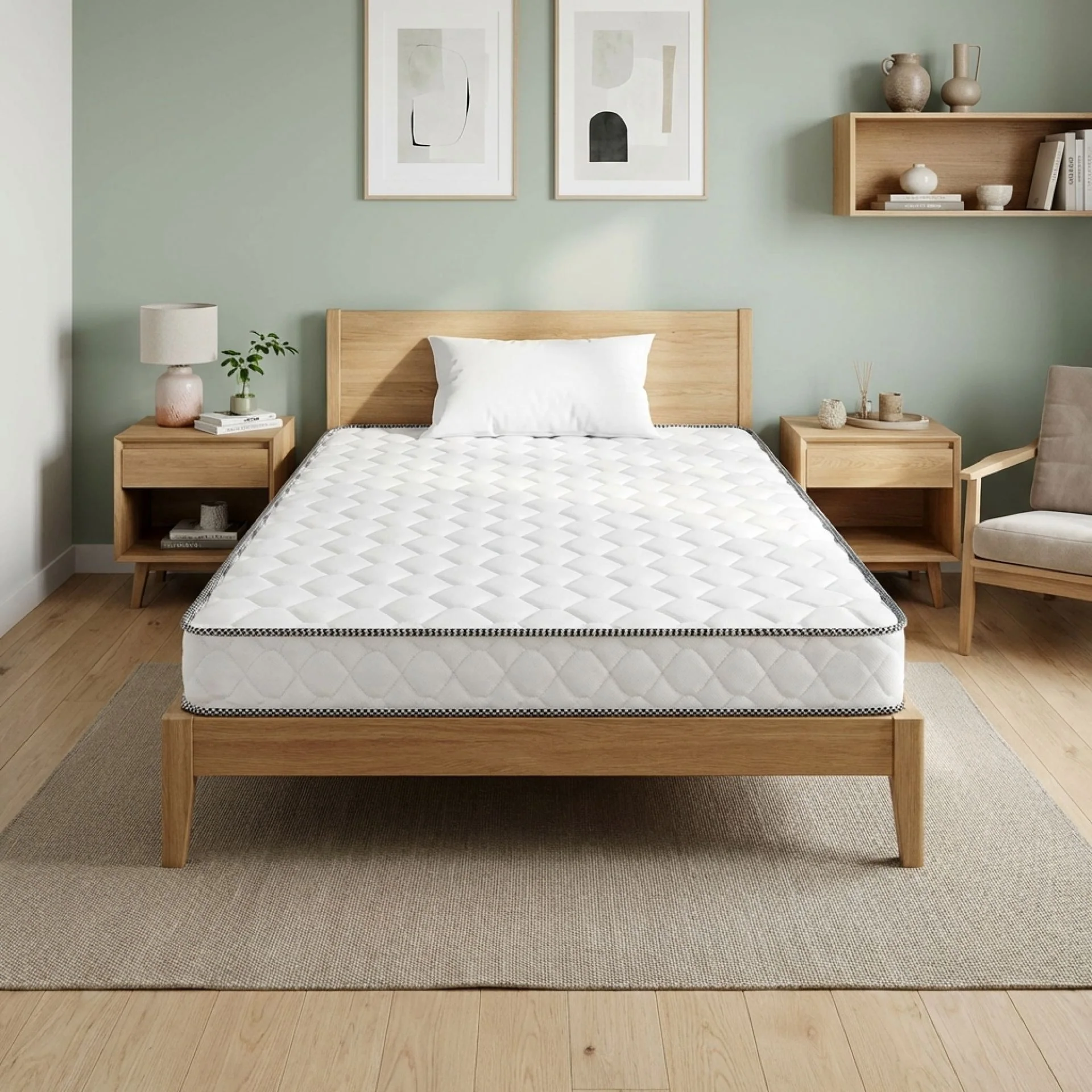 Basics Bonnell Spring Mattress - King Single - Image 13