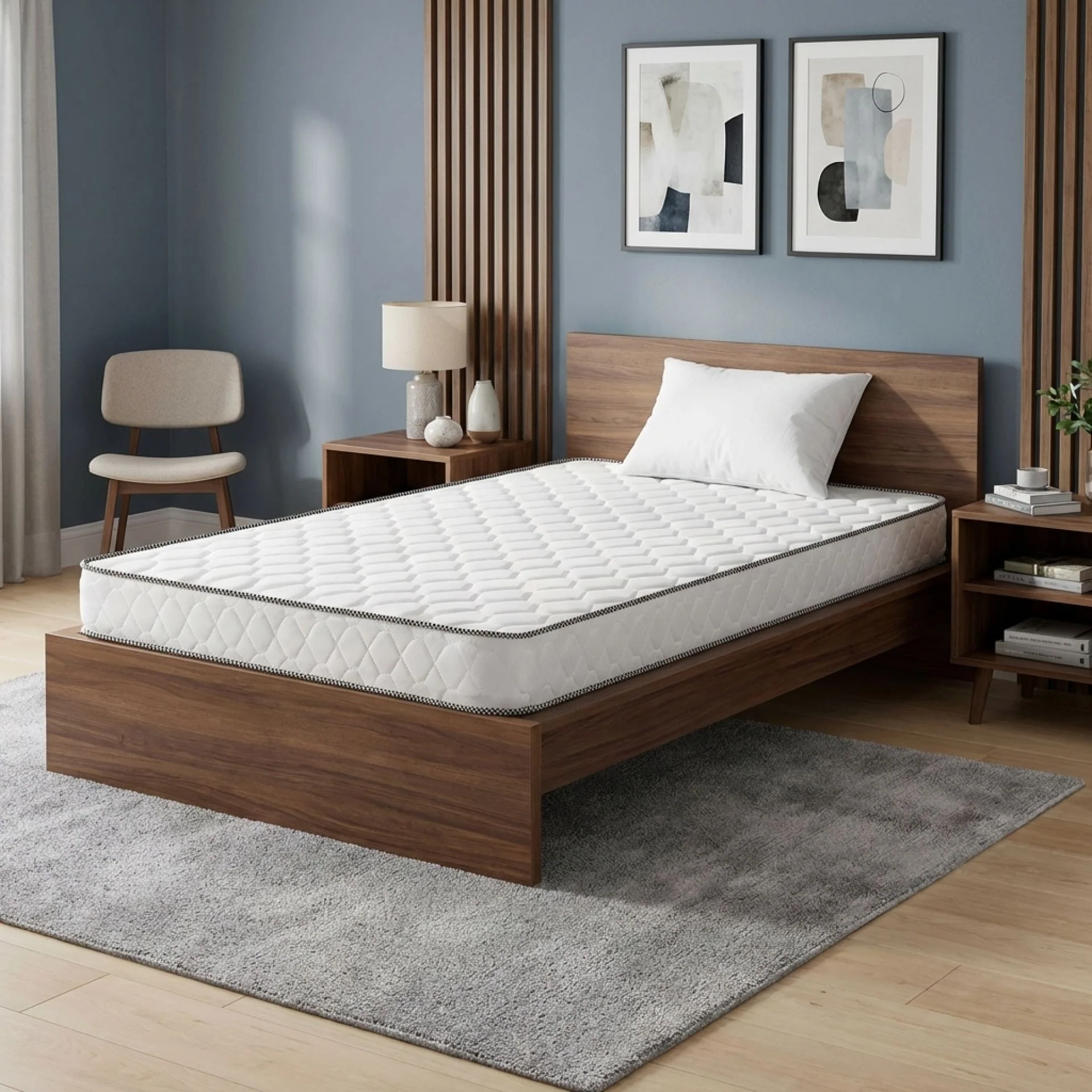 Basics Bonnell Spring Mattress - King Single - Image 14