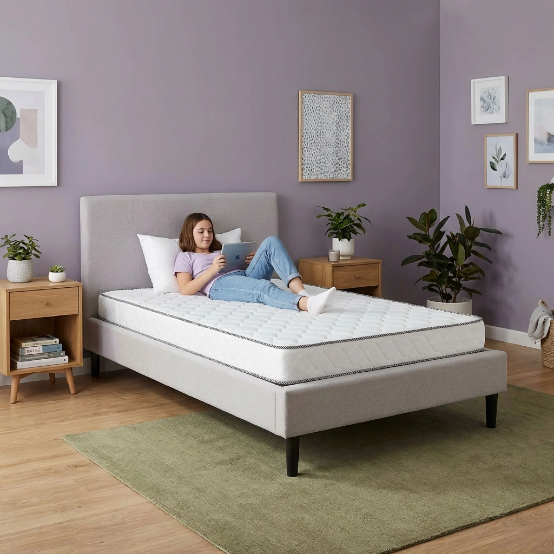 Basics Bonnell Spring Mattress - King Single - Image 15