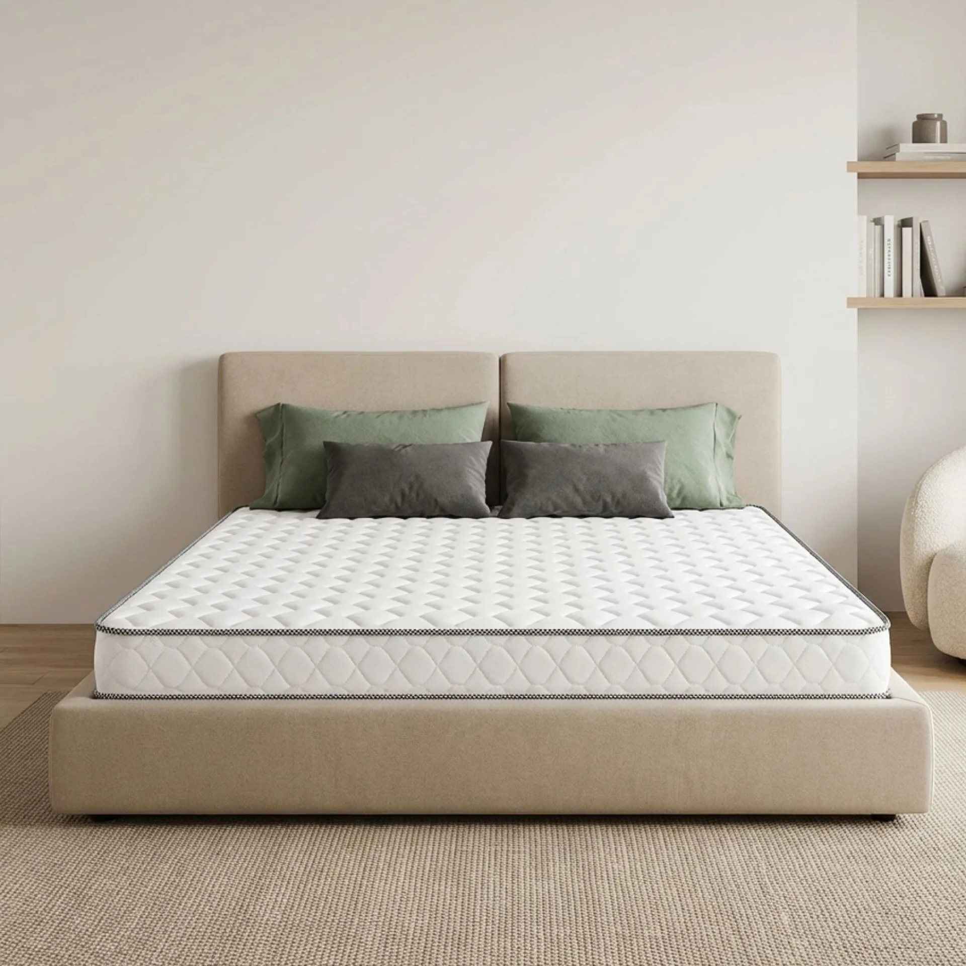 Basics Bonnell Spring Mattress - Queen - Image 13