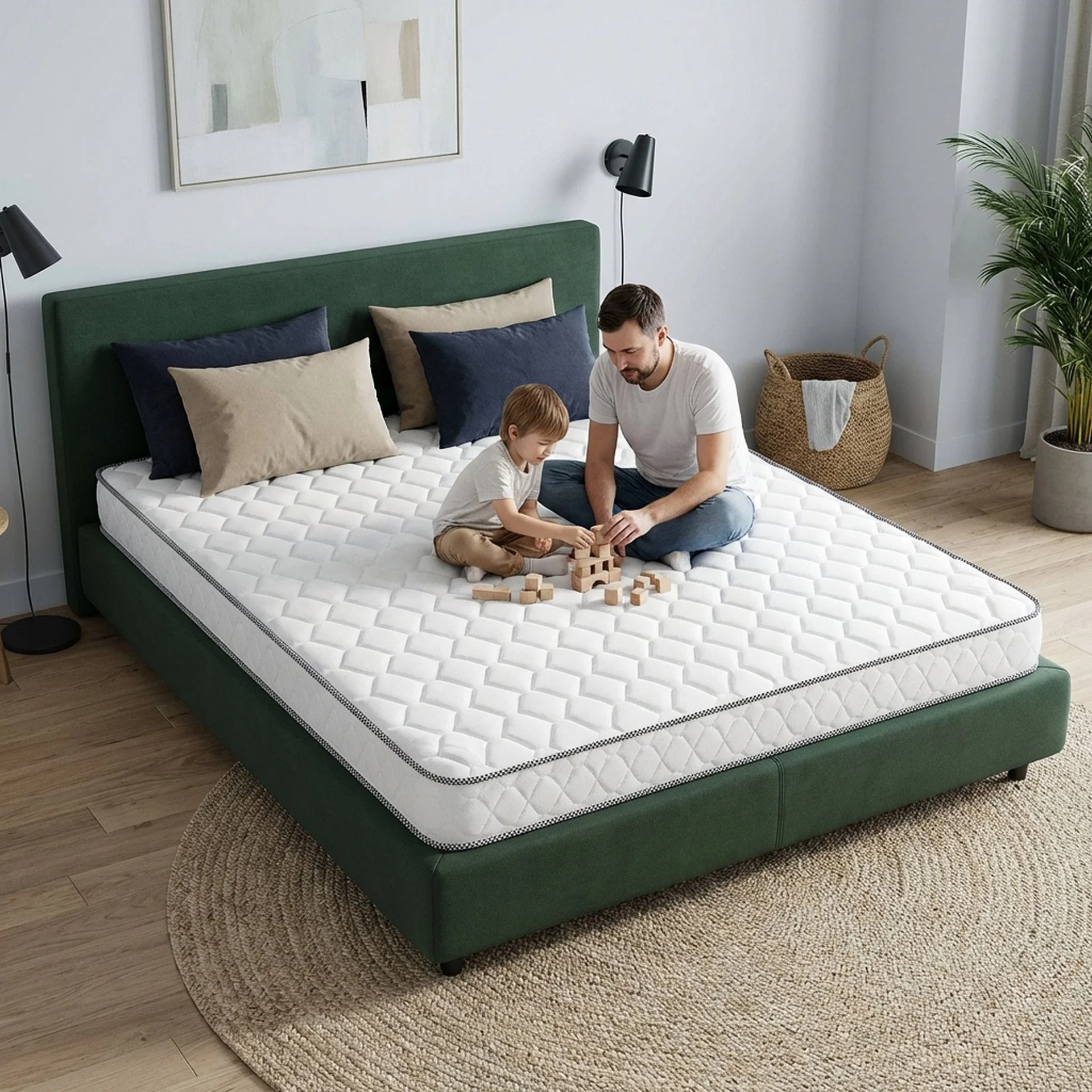 Basics Bonnell Spring Mattress - Queen - Image 16