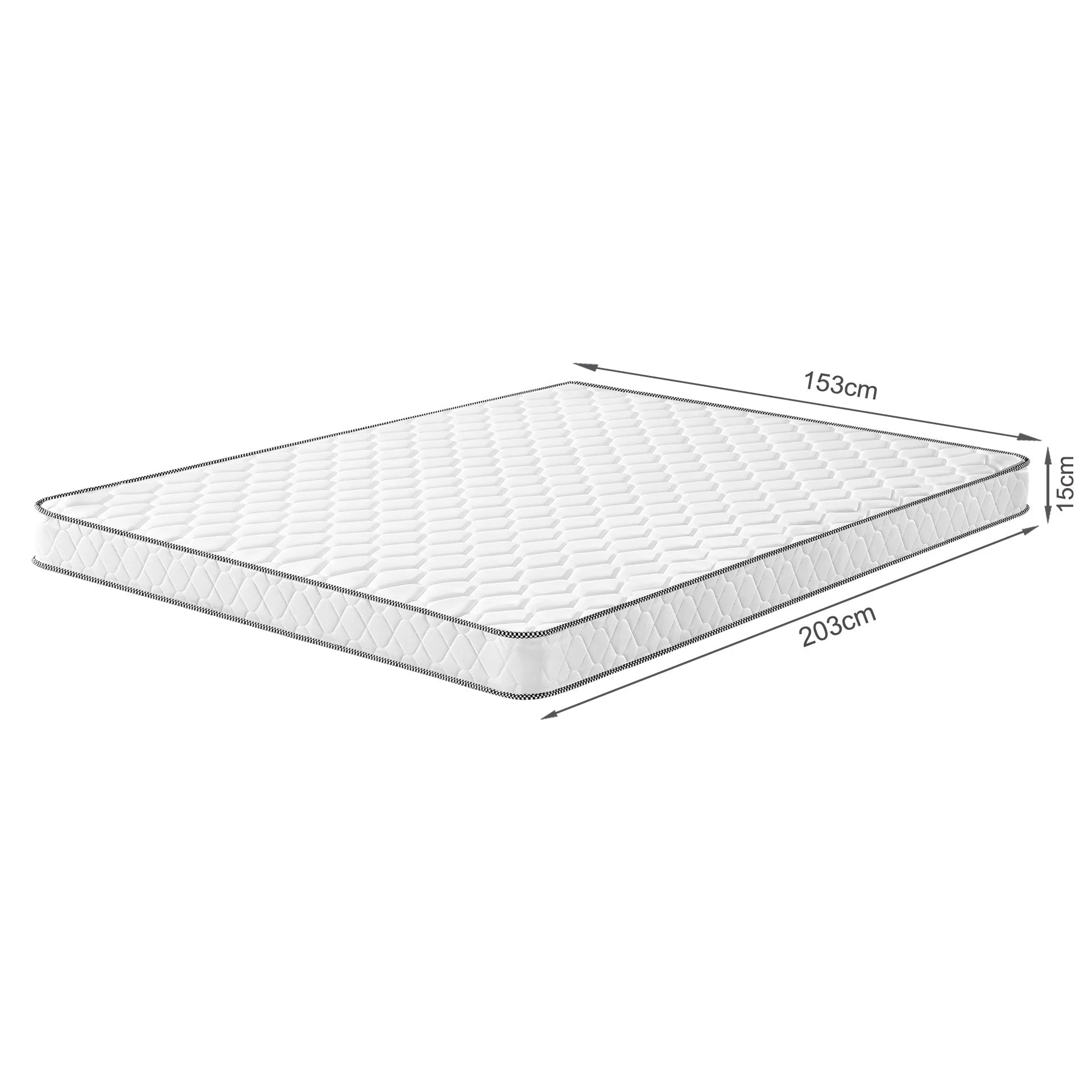 Basics Bonnell Spring Mattress - Queen - Image 17