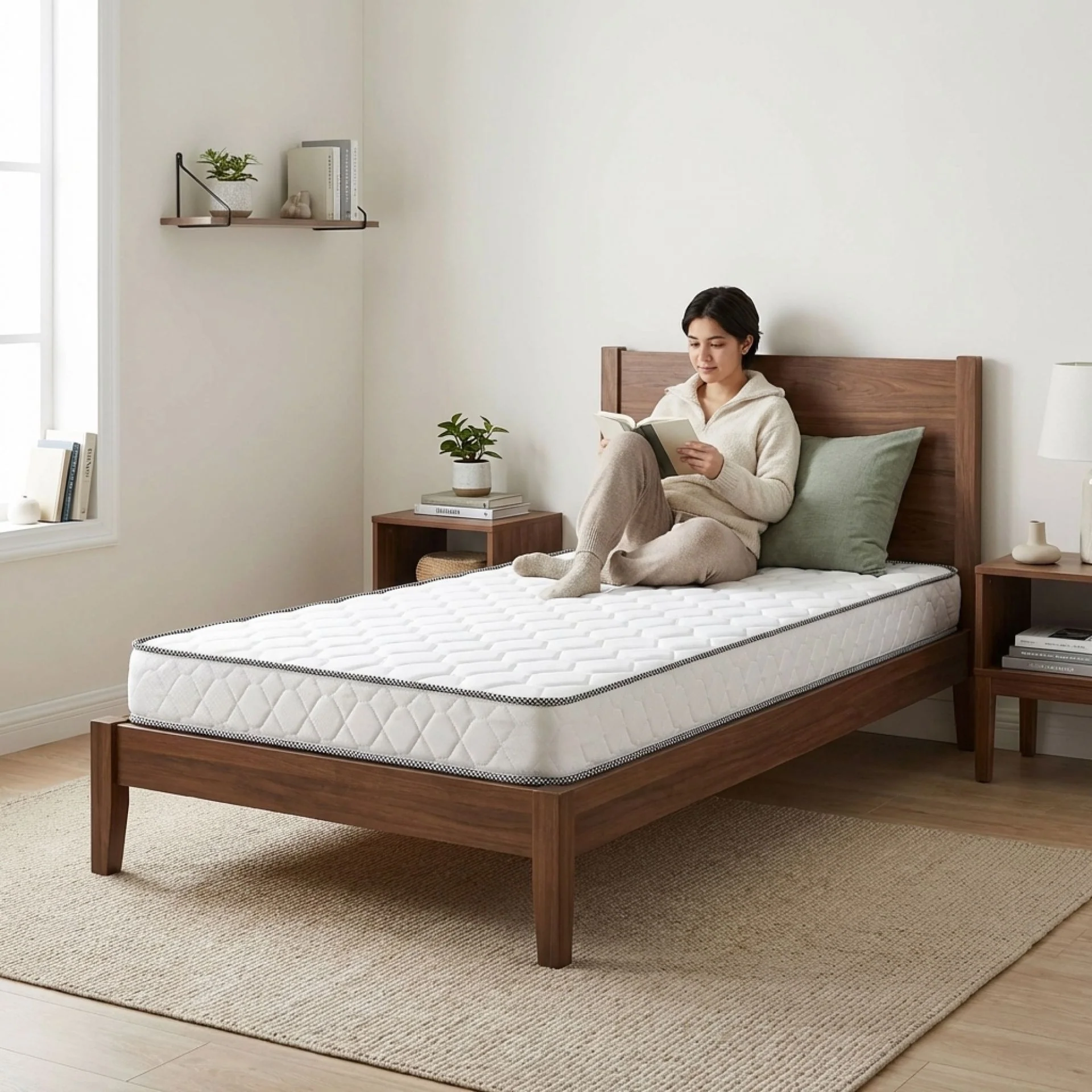 Basics Bonnell Spring Mattress - Single - Image 15
