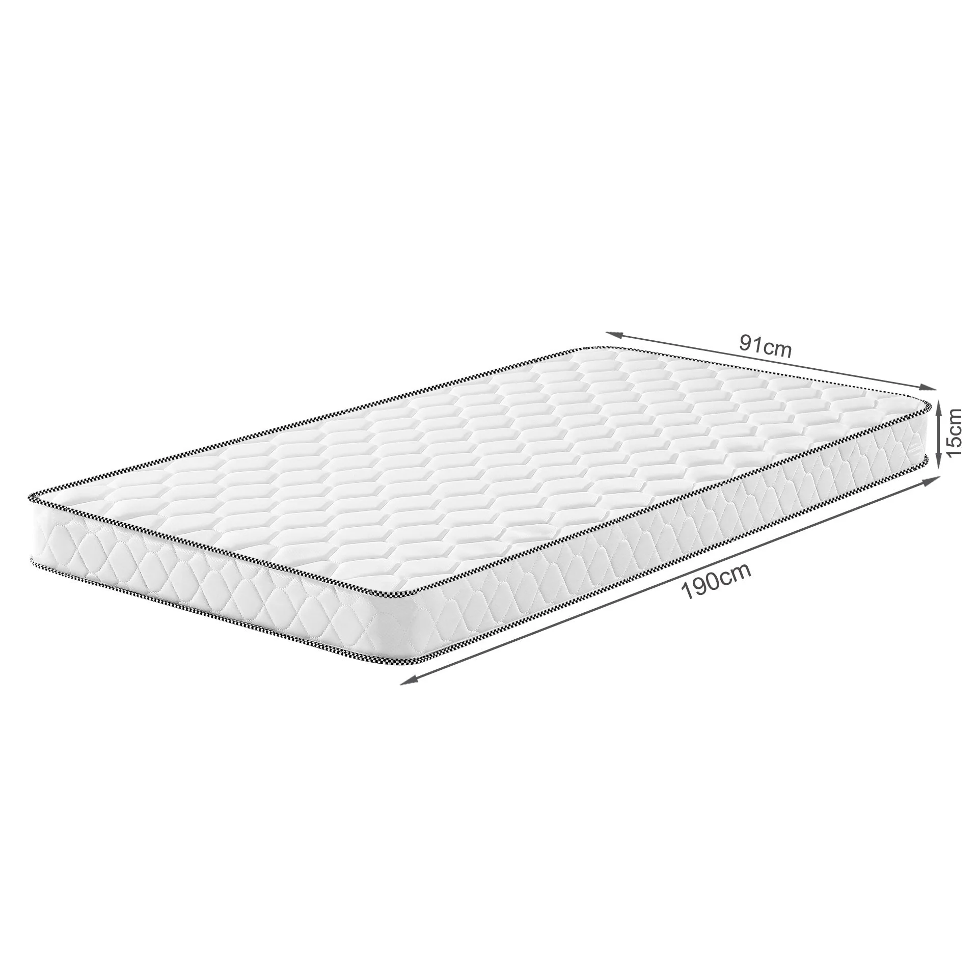 Basics Bonnell Spring Mattress - Single - Image 17