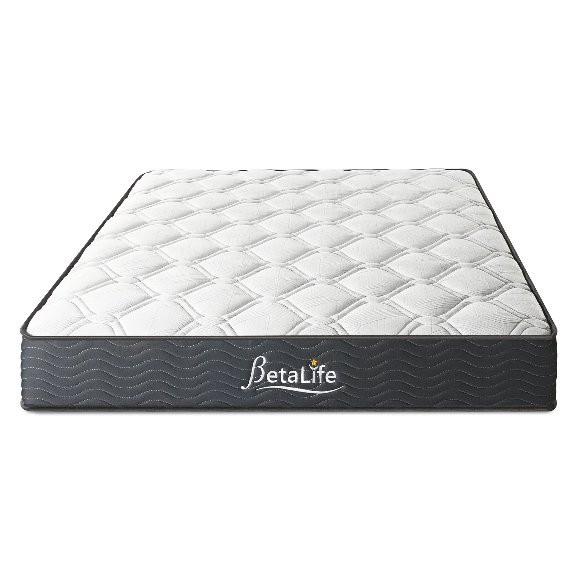 Basics Plus Bonnell Spring Mattress with Protector & Pillow - Double - Image 6