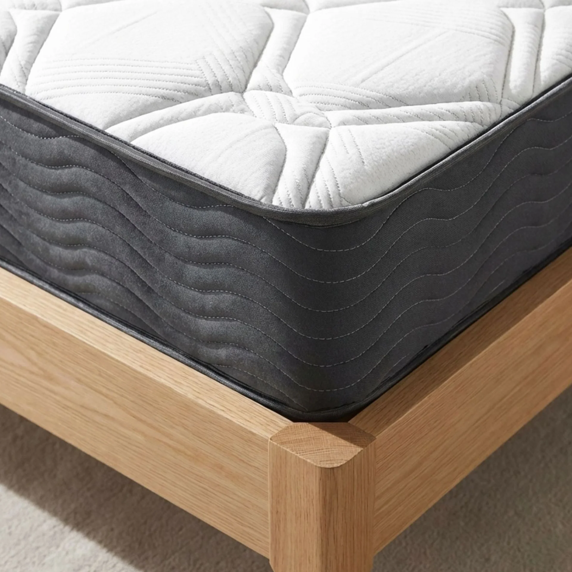 Basics Plus Bonnell Spring Mattress with Protector & Pillow - King Single - Image 5