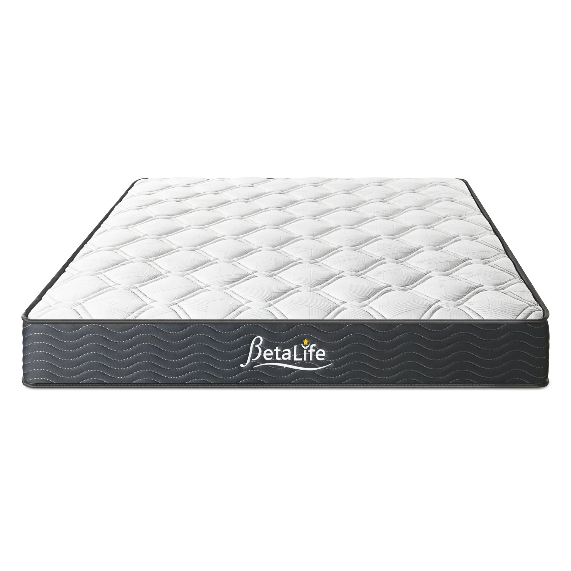 Basics Plus Bonnell Spring Mattress with Protector & Pillow - Queen - Image 6