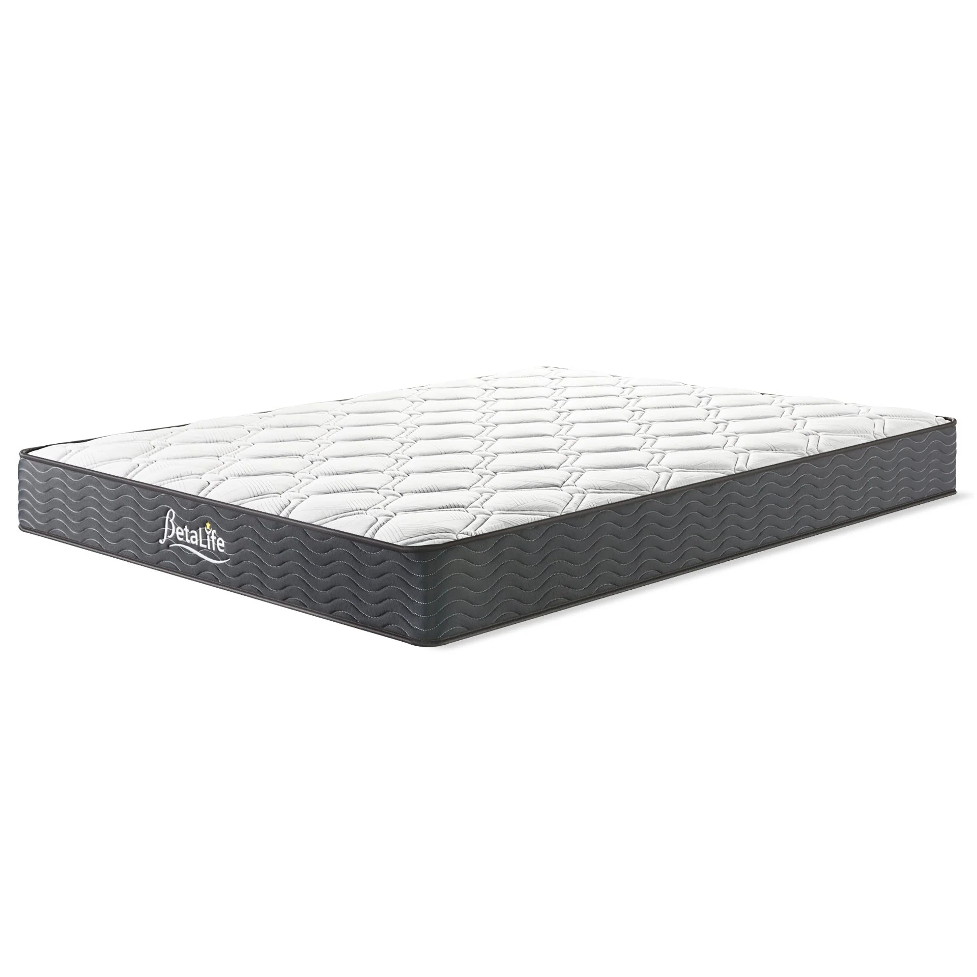 Basics Plus Bonnell Spring Mattress with Protector & Pillow - Queen - Image 7