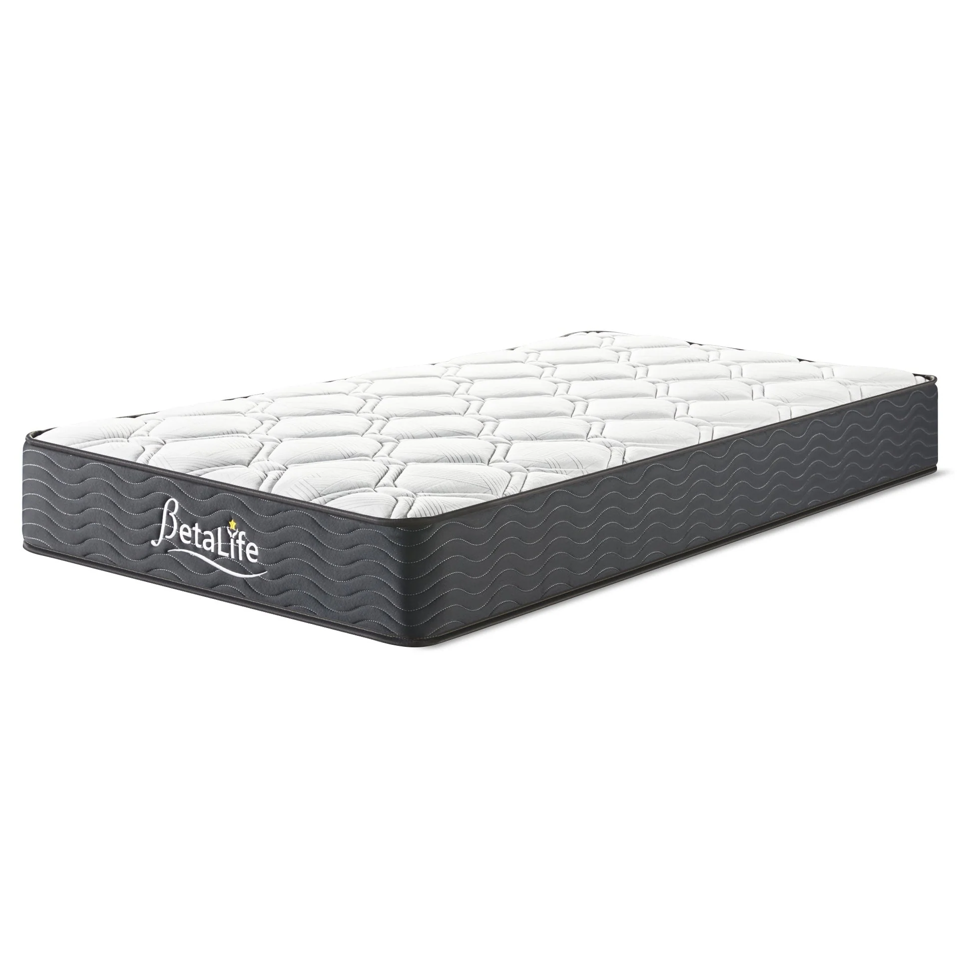 Basics Plus Bonnell Spring Mattress with Protector & Pillow - Single - Image 2