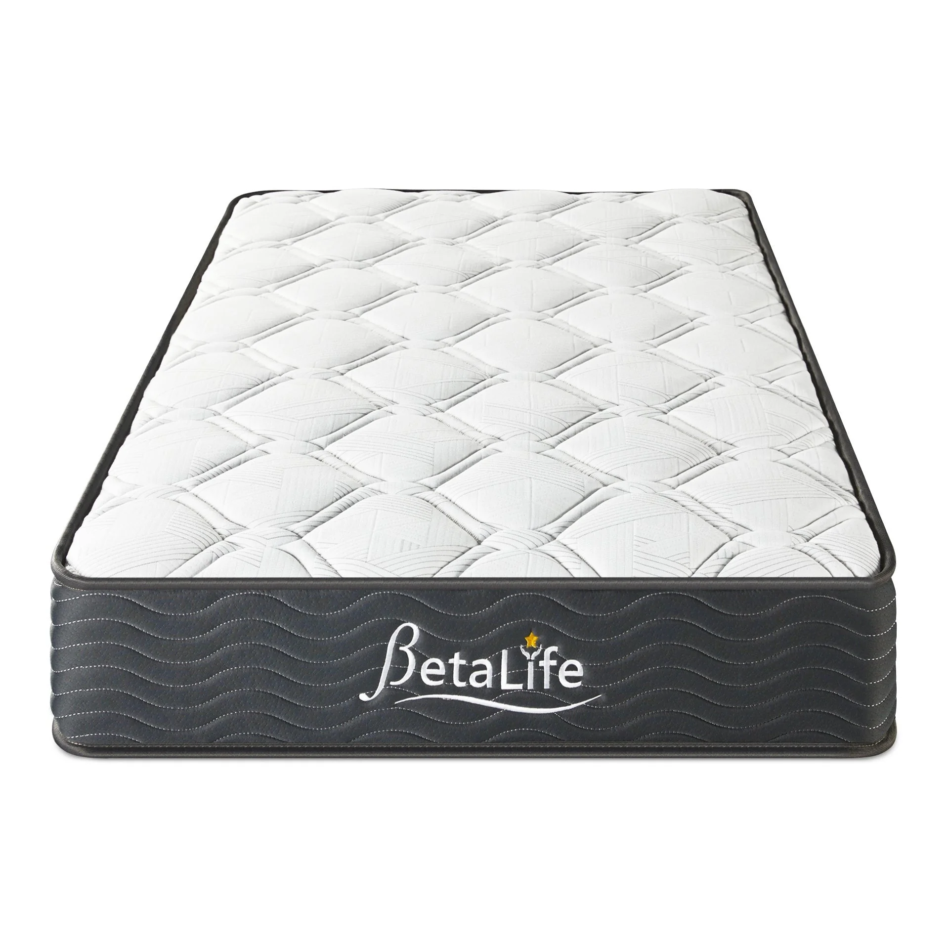 Basics Plus Bonnell Spring Mattress with Protector & Pillow - Single - Image 3