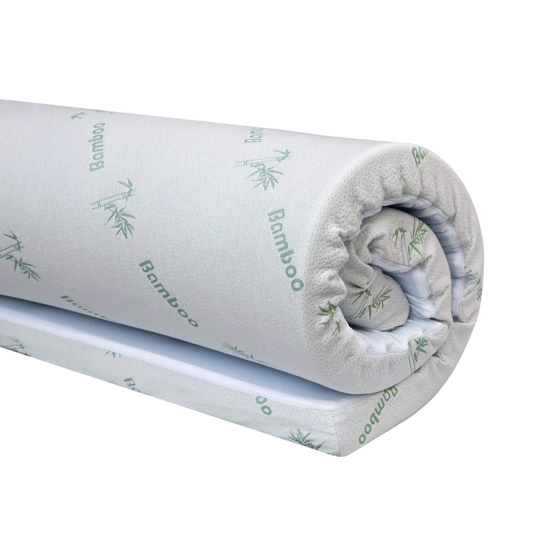 Comfort Plush Gel Memory Foam Mattress Topper - Queen - Image 5