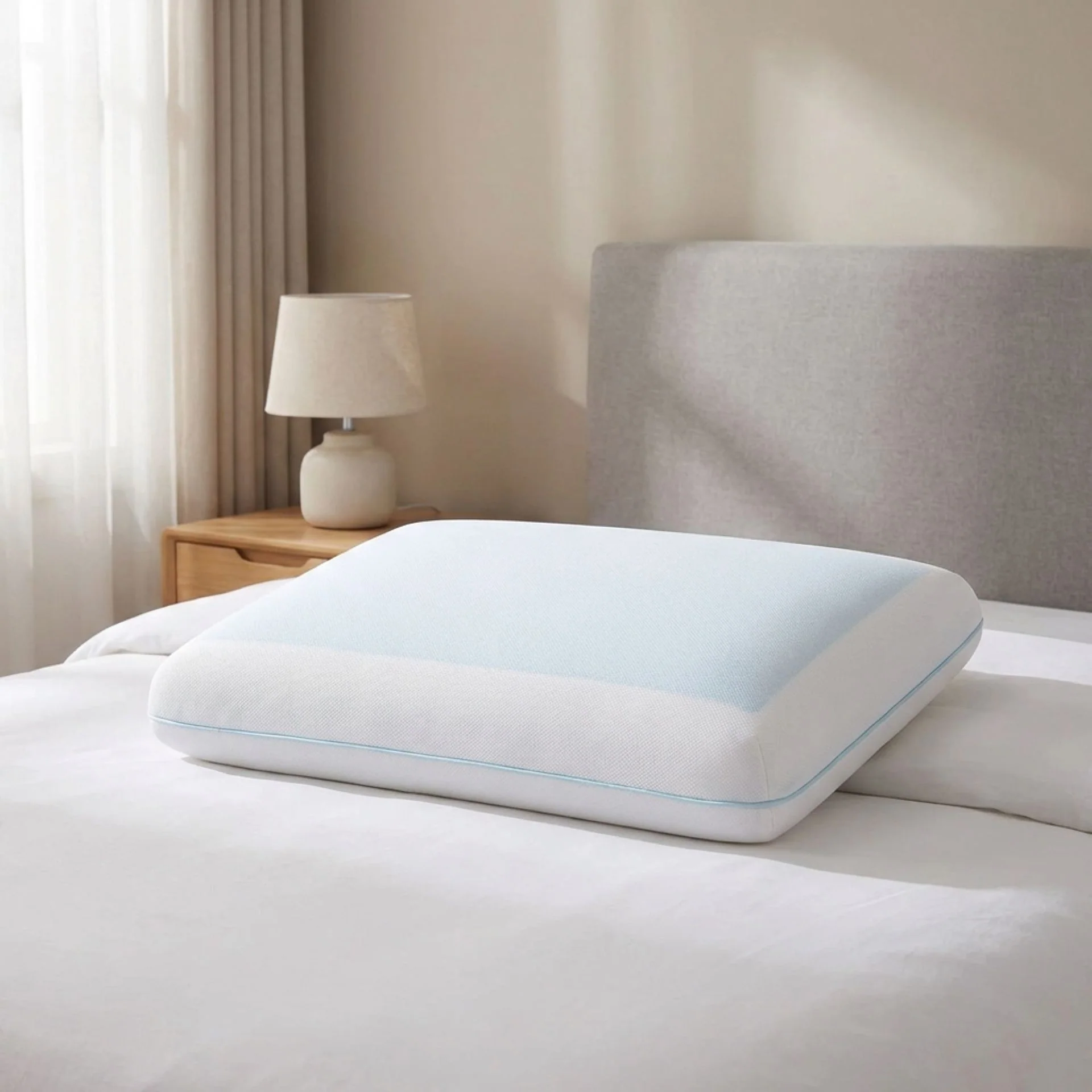 Cool Cloud Gel Top Memory Foam Pillow 60cm x 40cm x 13CM - Image 3