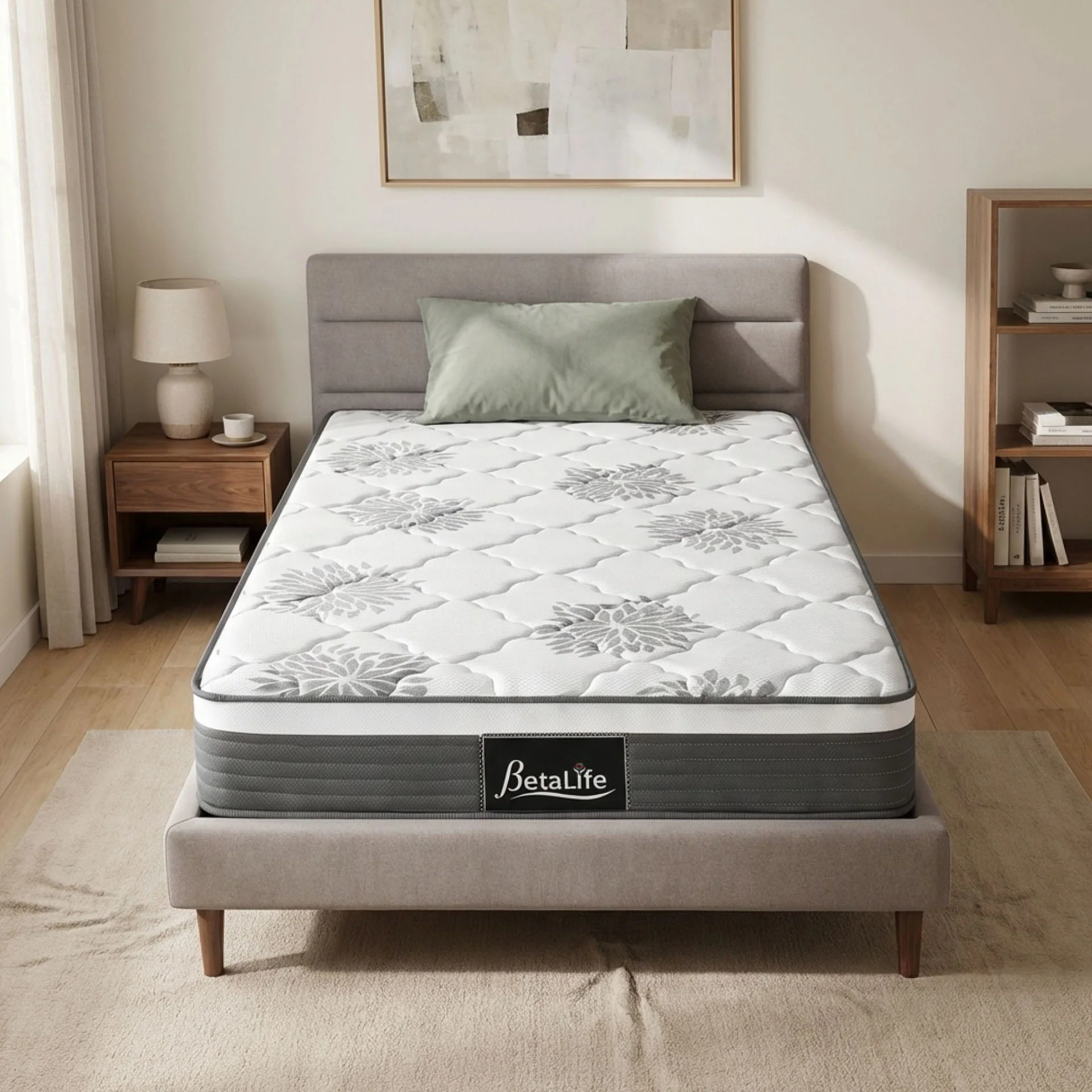 Deluxe 5 Zone Pocket Spring Mattress - King Single