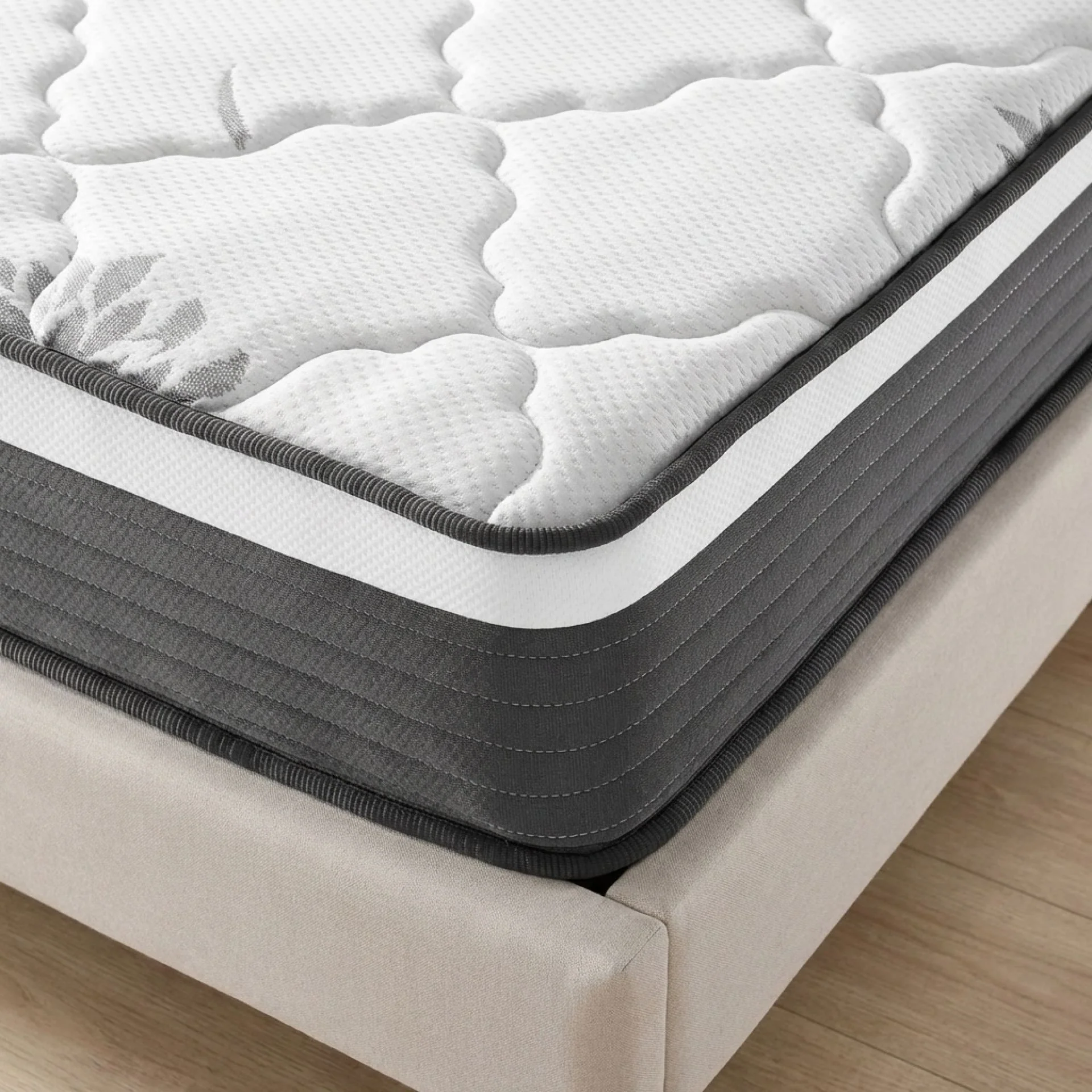 Deluxe 5 Zone Pocket Spring Mattress - King Single - Image 5