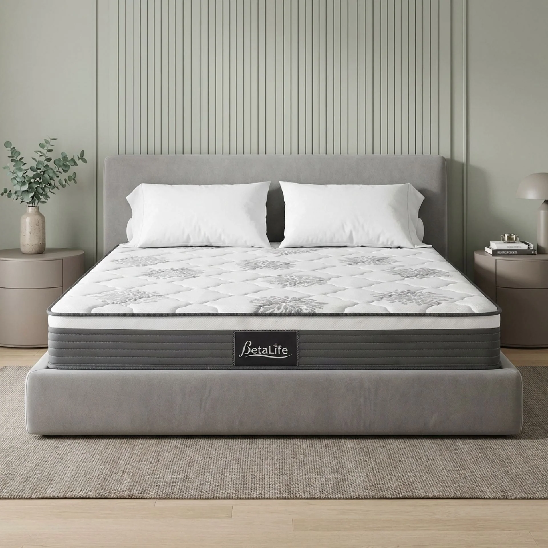 Deluxe 5 Zone Pocket Spring Mattress - Queen - Image 15