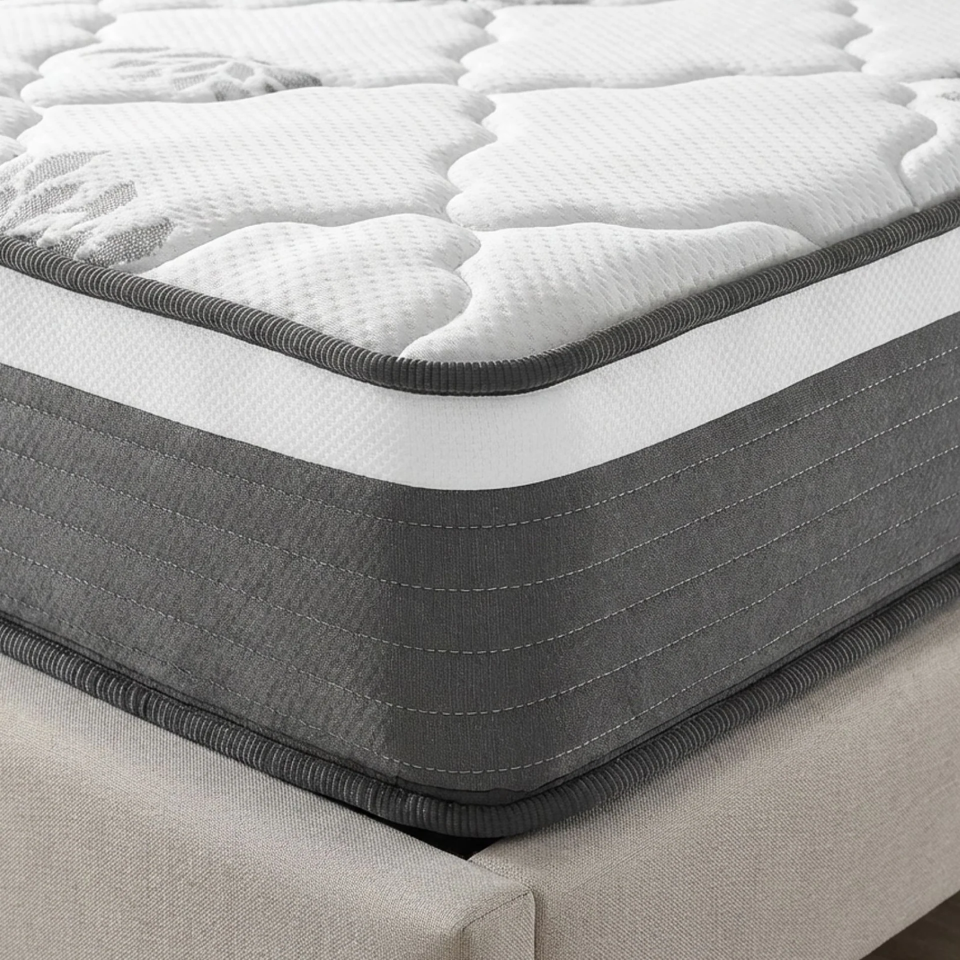 Deluxe 5 Zone Pocket Spring Mattress - Queen - Image 5