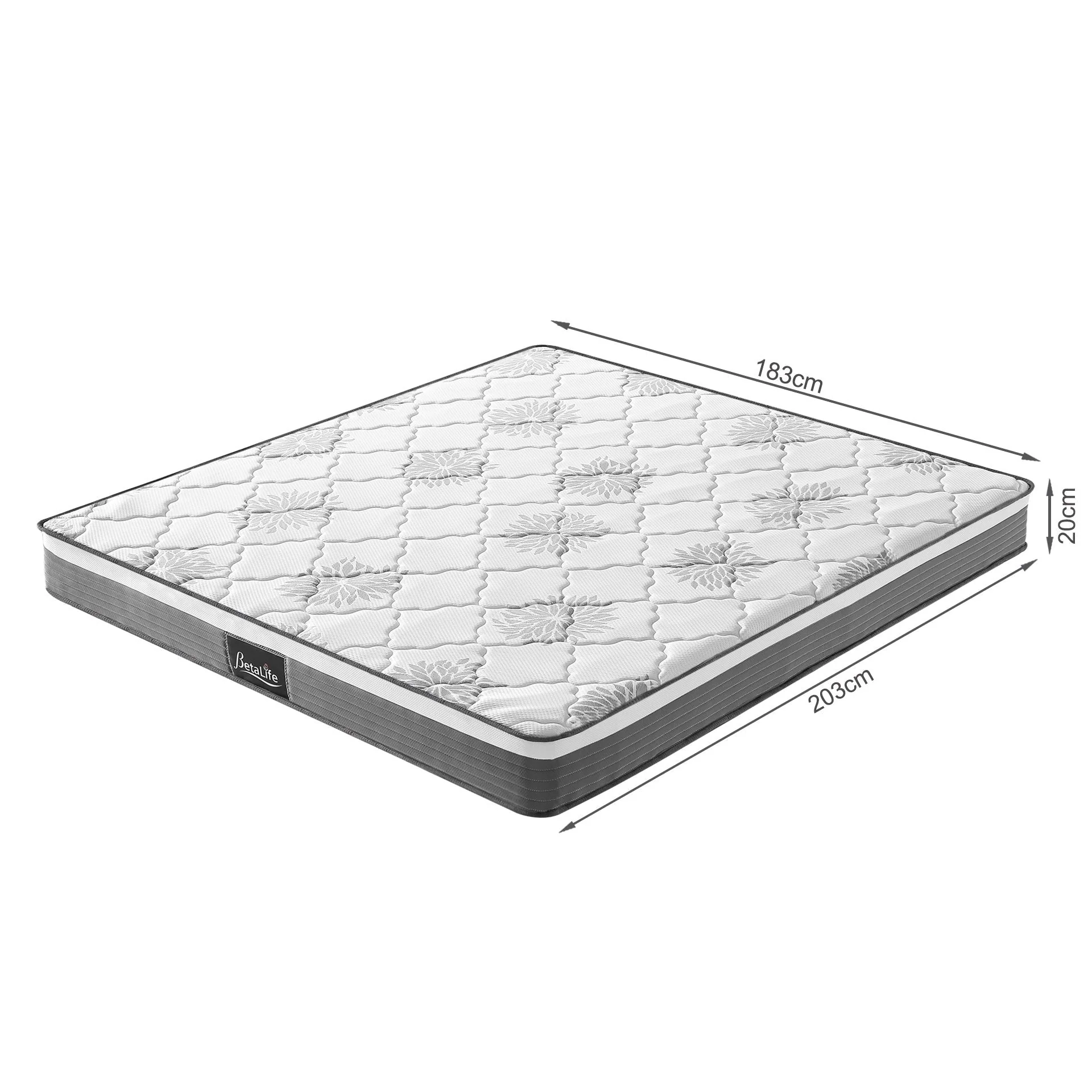 Deluxe 5 Zone Pocket Spring Mattress - Super King - Image 12