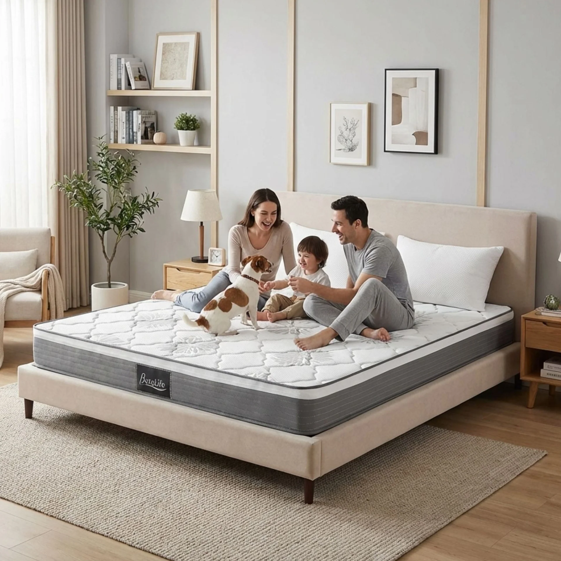 Deluxe 5 Zone Pocket Spring Mattress - Super King - Image 16