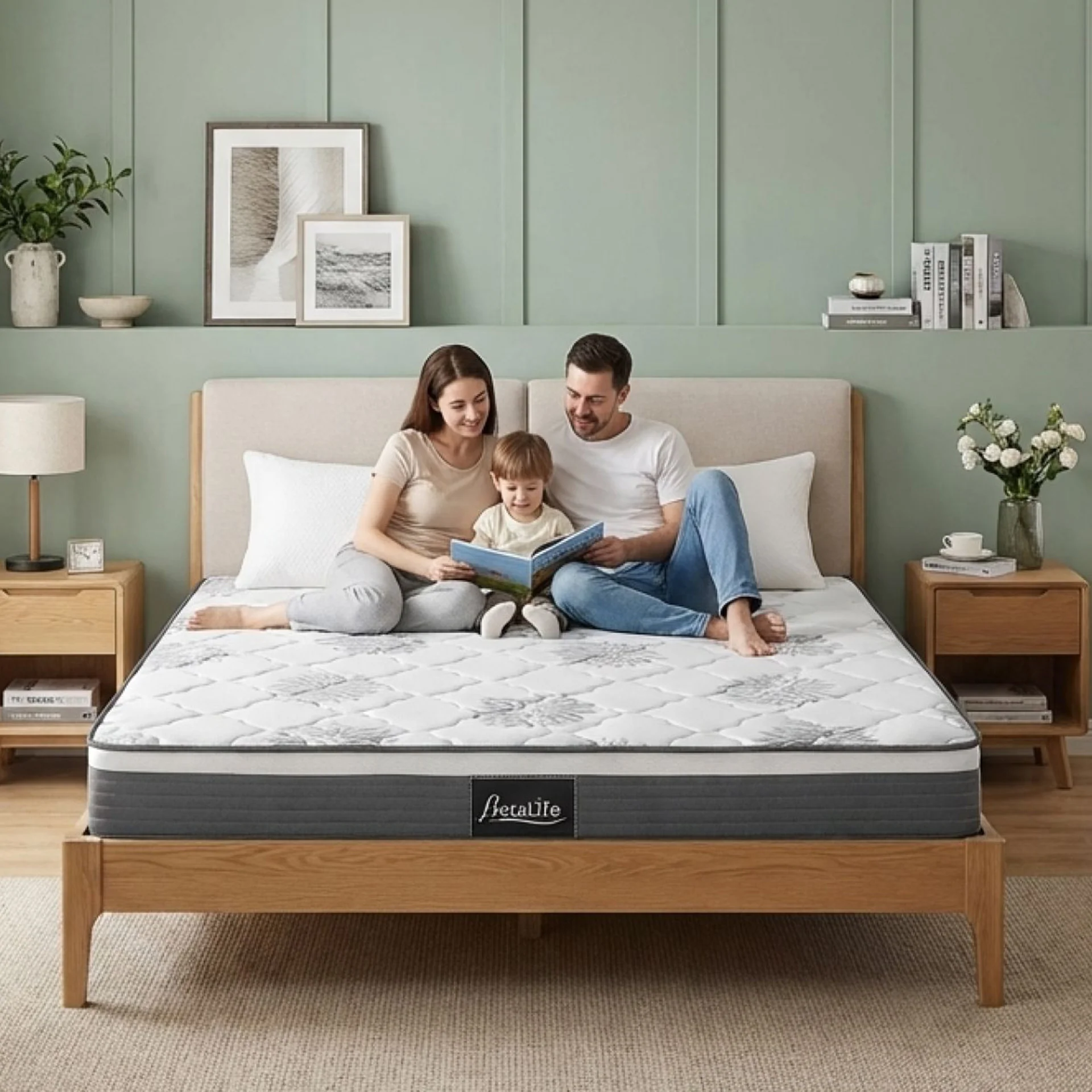 Deluxe 5 Zone Pocket Spring Mattress - Super King - Image 17