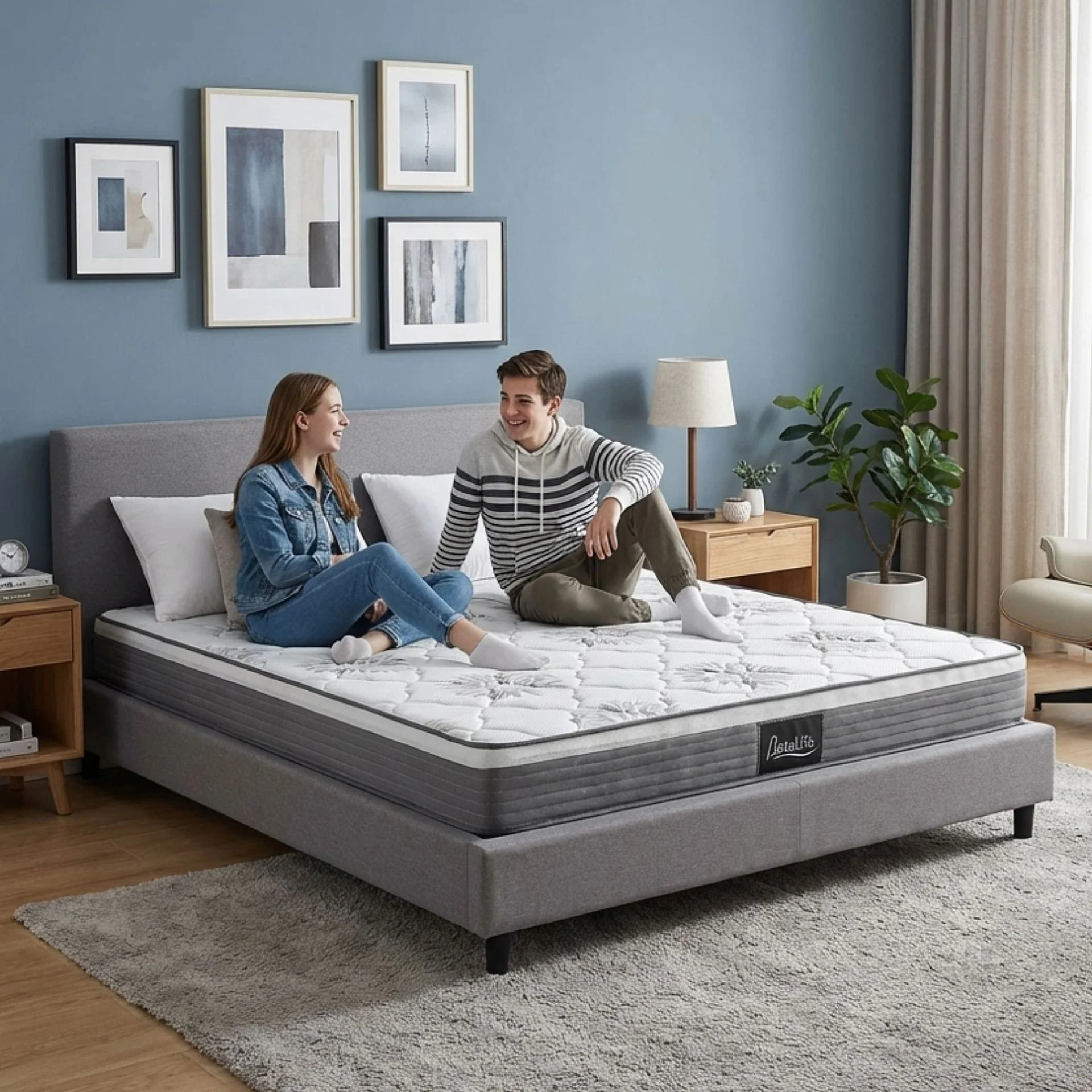 Deluxe 5 Zone Pocket Spring Mattress - Super King - Image 18