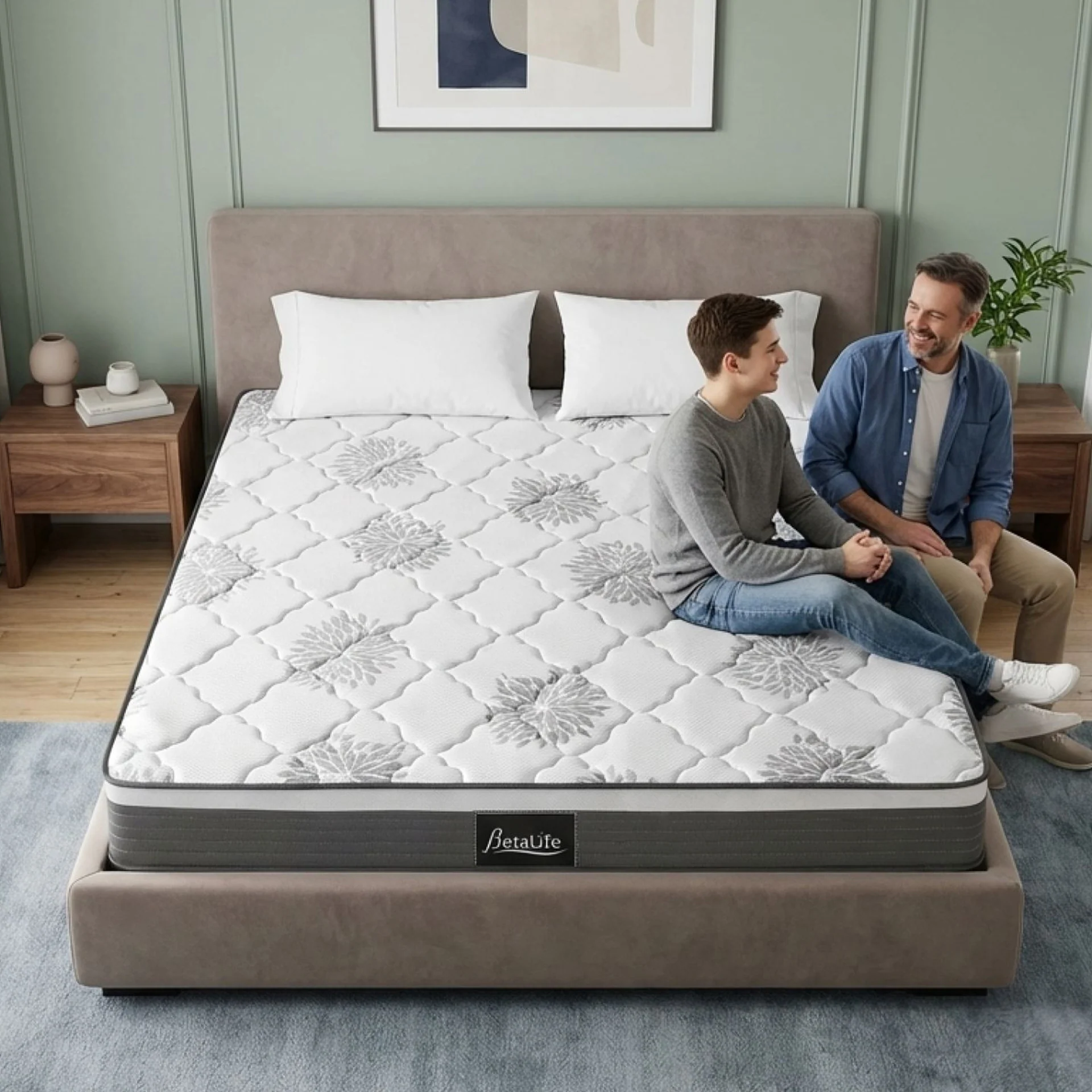 Deluxe 5 Zone Pocket Spring Mattress - Super King - Image 19