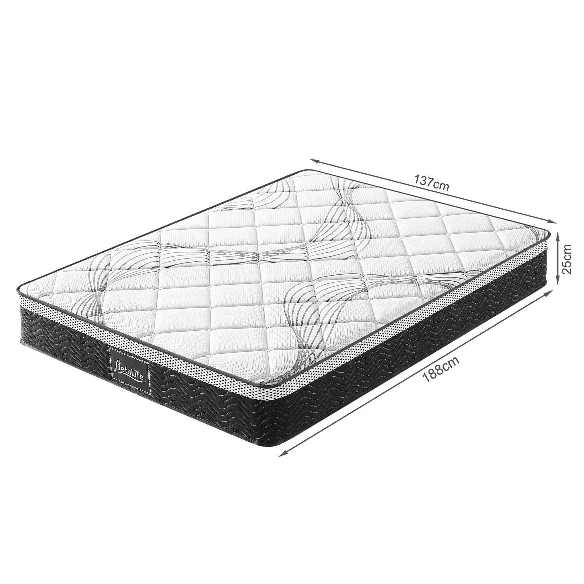 Deluxe Plus 7 Zone Support Mattress - Double - Image 12