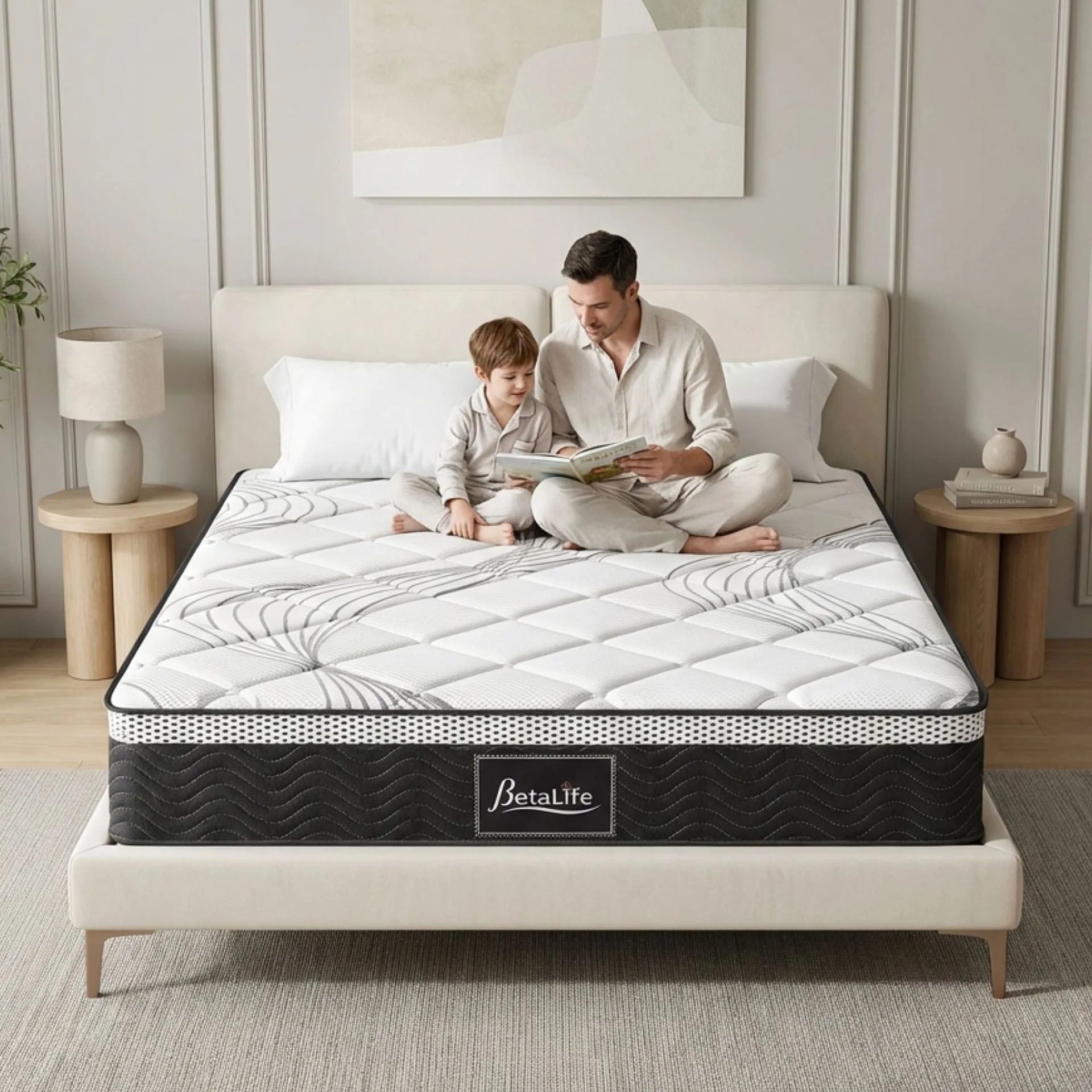 Deluxe Plus 7 Zone Support Mattress - Double - Image 2