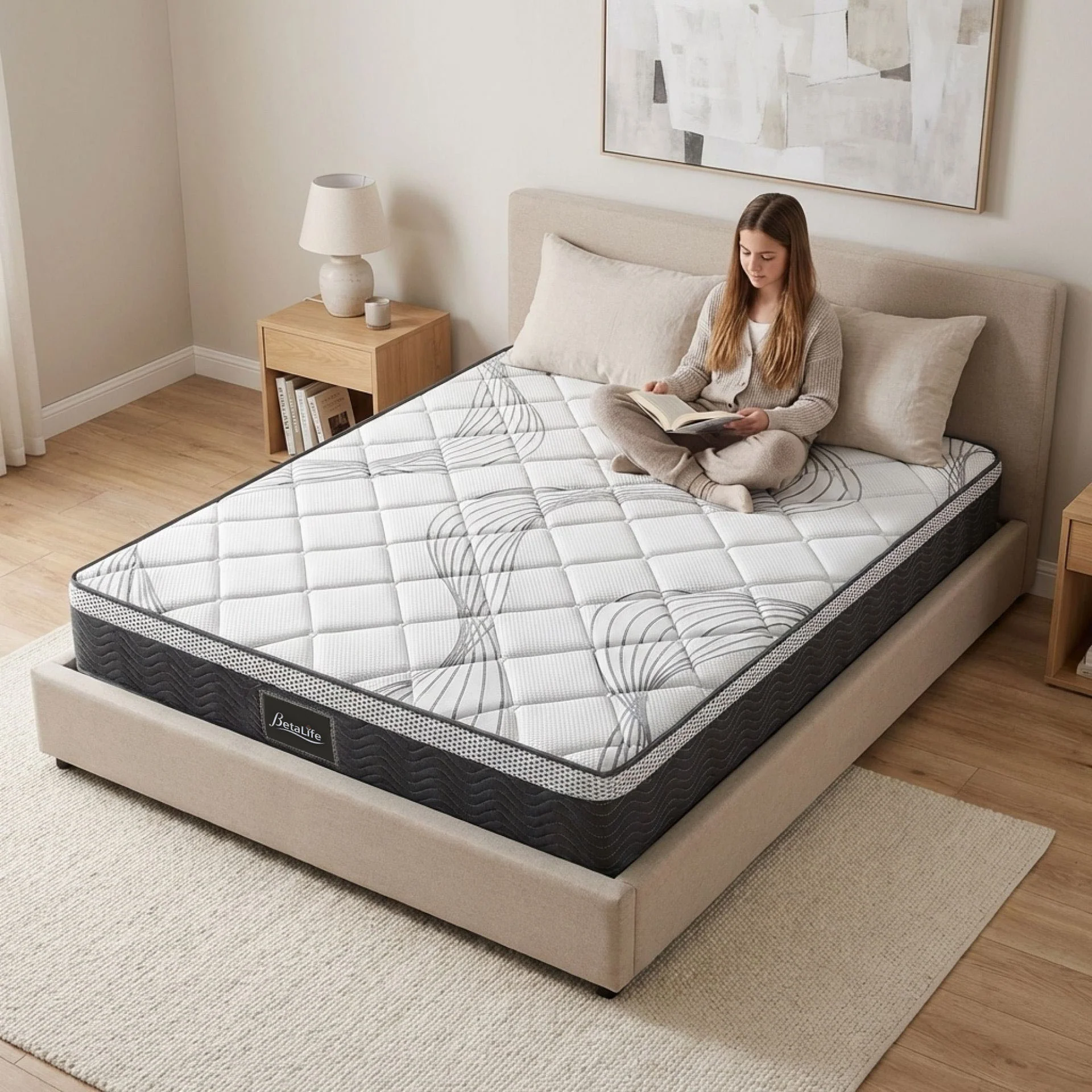 Deluxe Plus 7 Zone Support Mattress - King - Image 16