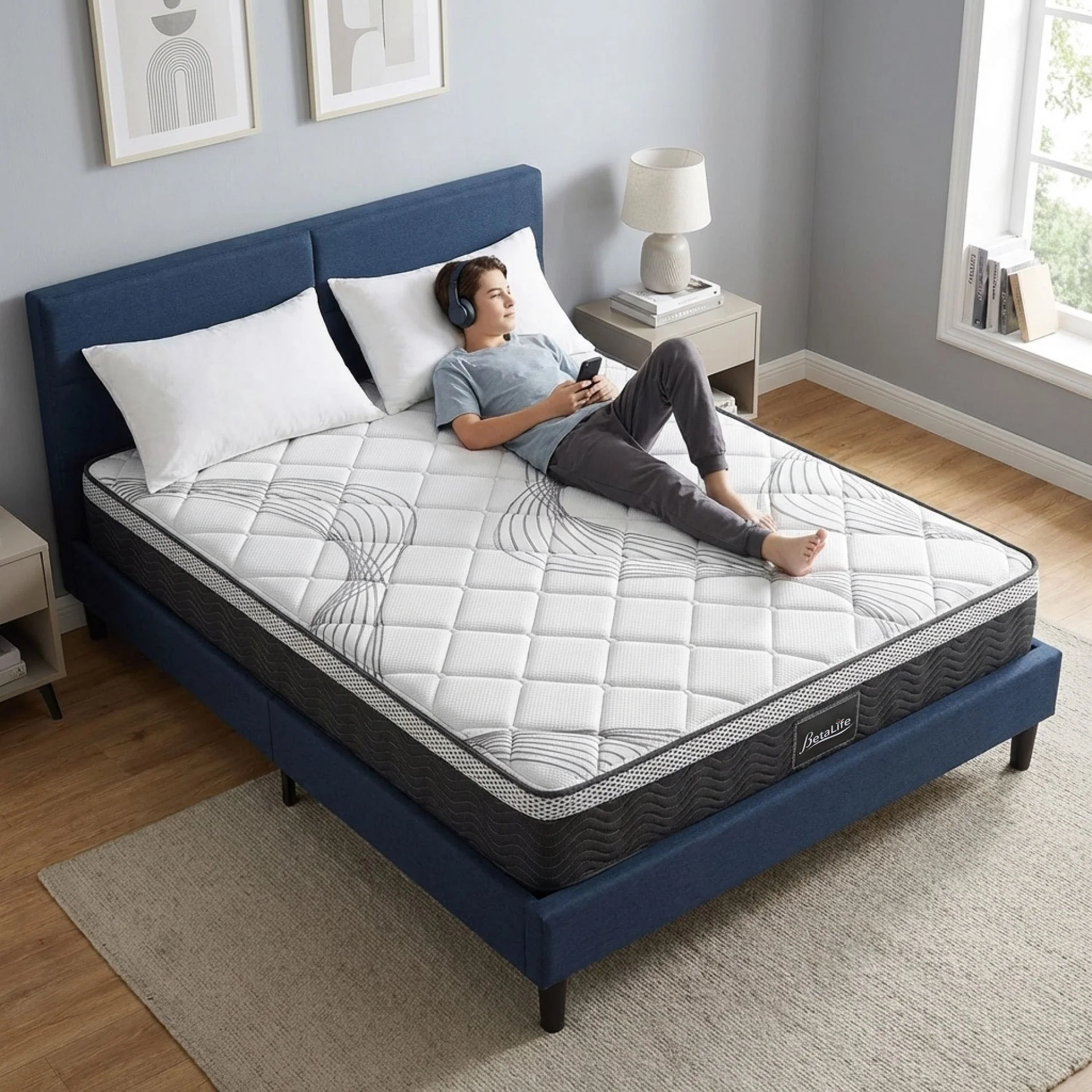 Deluxe Plus 7 Zone Support Mattress - King - Image 17