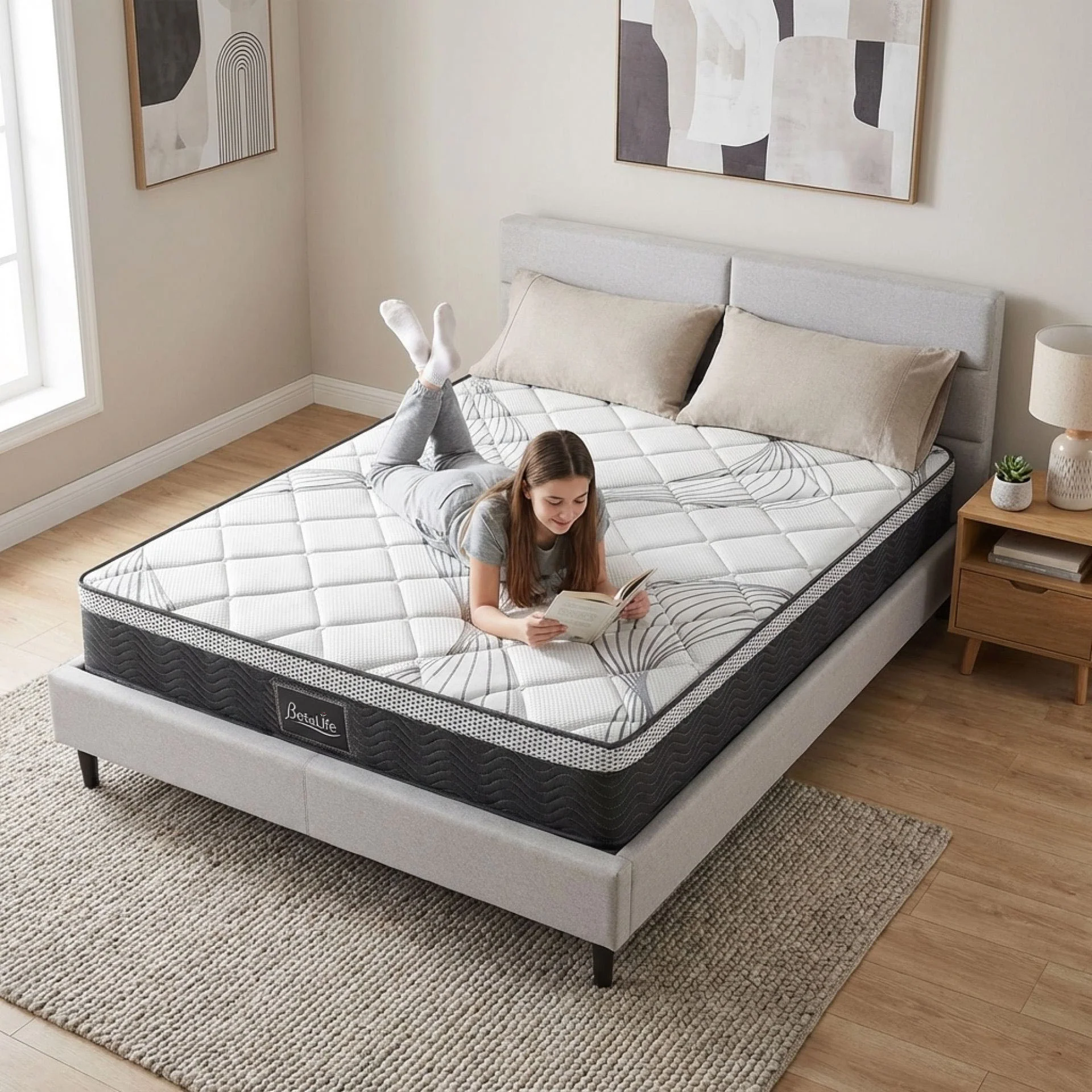 Deluxe Plus 7 Zone Support Mattress - King - Image 18