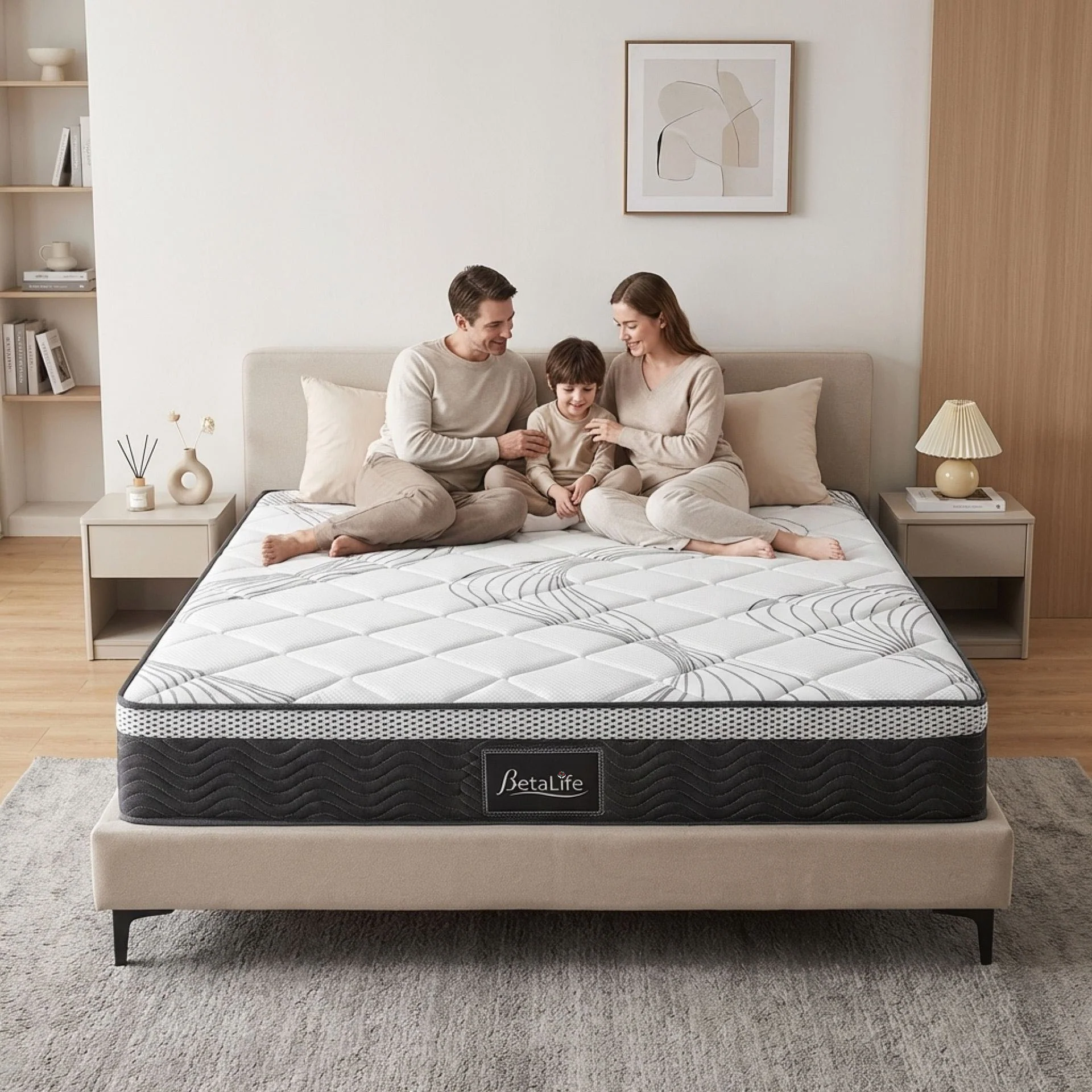 Deluxe Plus 7 Zone Support Mattress - King - Image 2