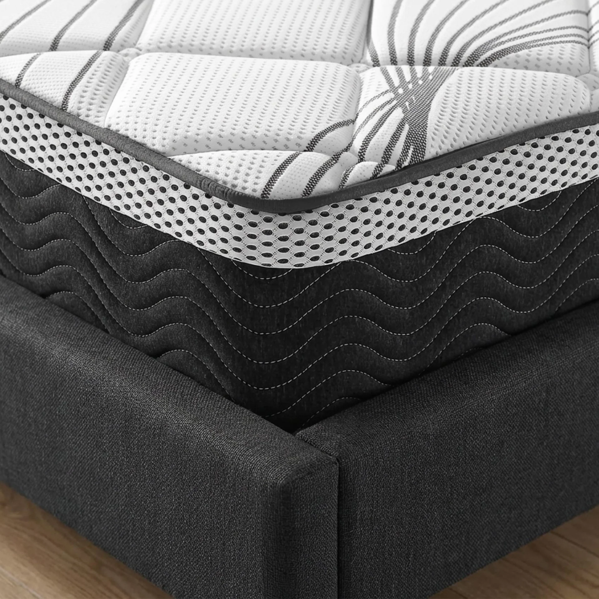 Deluxe Plus 7 Zone Support Mattress - King - Image 5