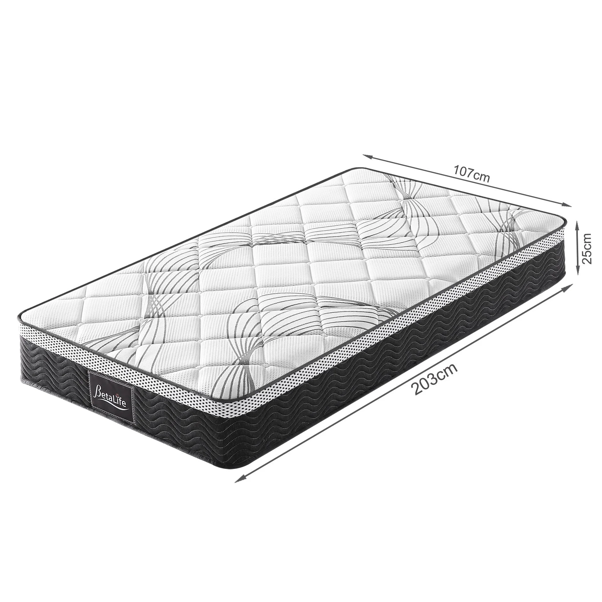 Deluxe Plus 7 Zone Support Mattress - King Single - Image 12