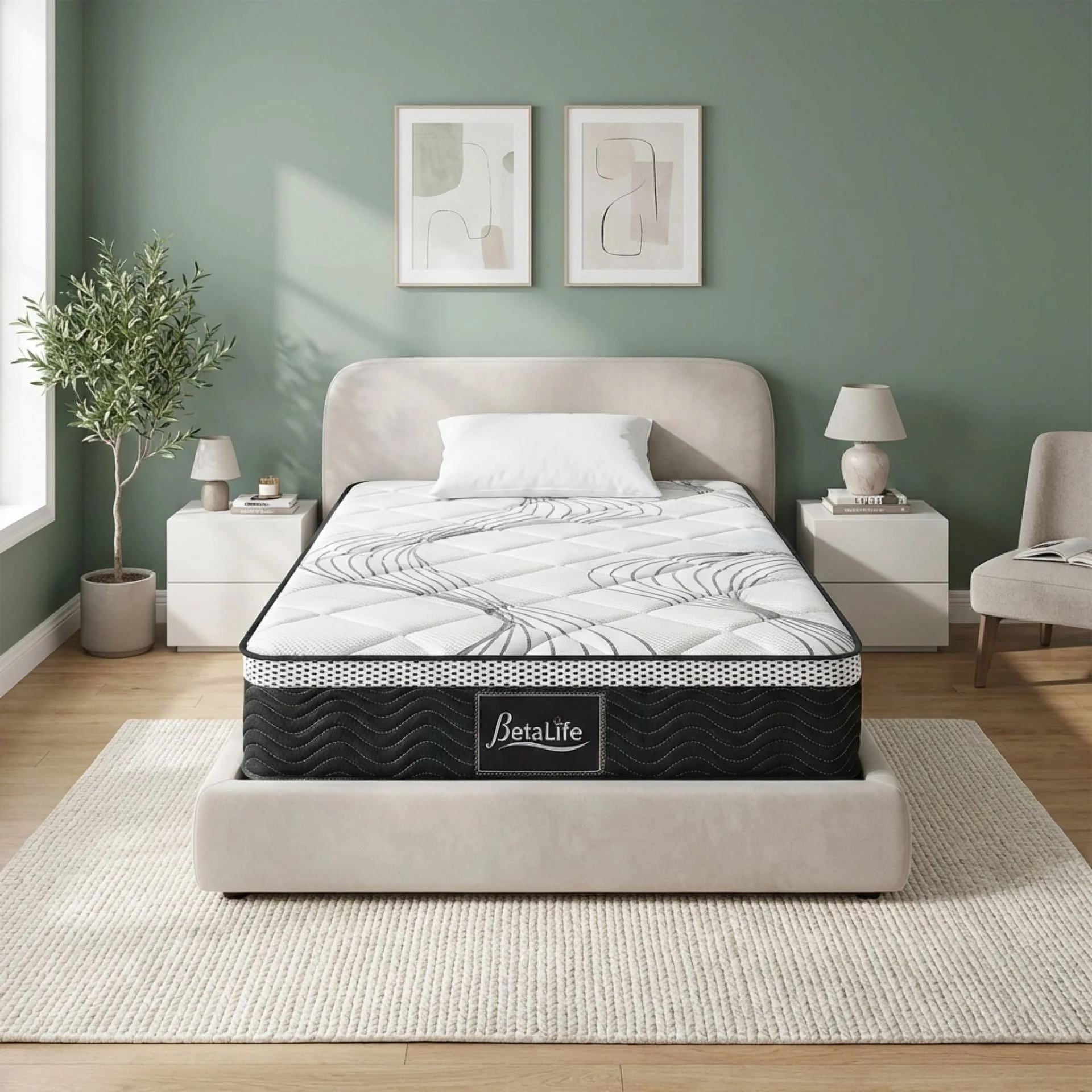 Deluxe Plus 7 Zone Support Mattress - King Single - Image 14