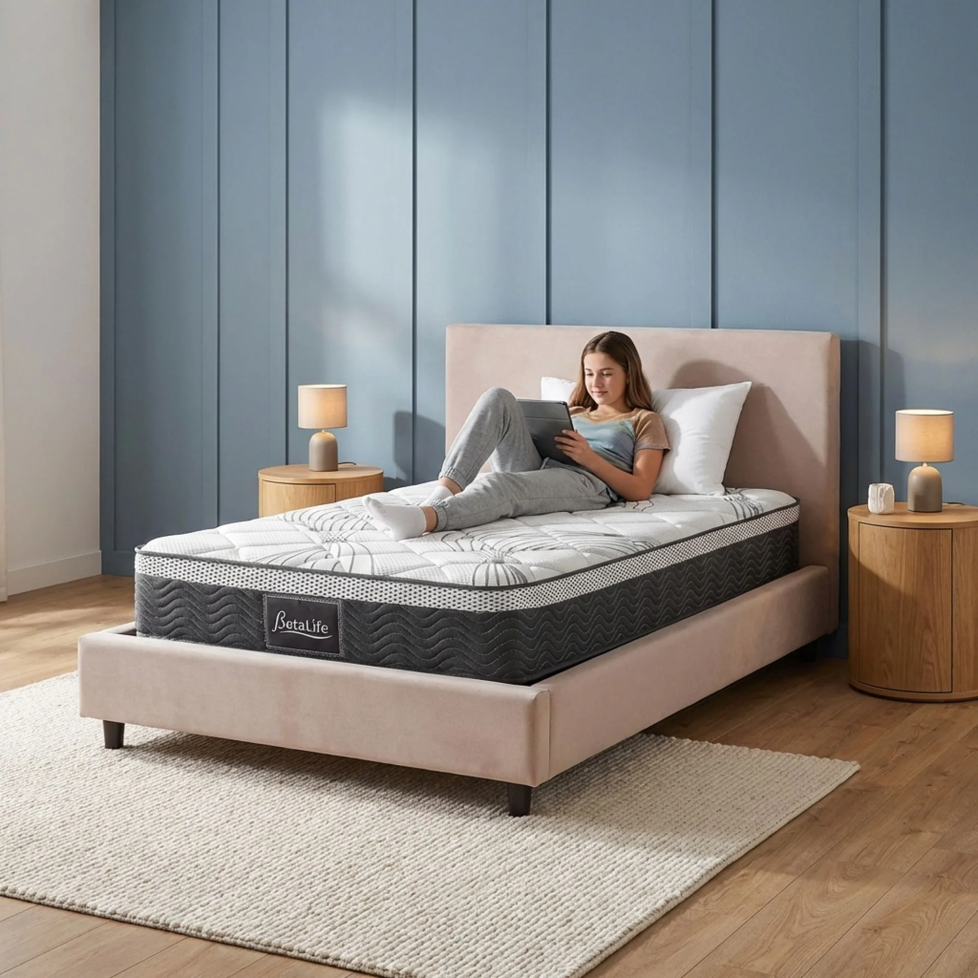 Deluxe Plus 7 Zone Support Mattress - King Single - Image 16