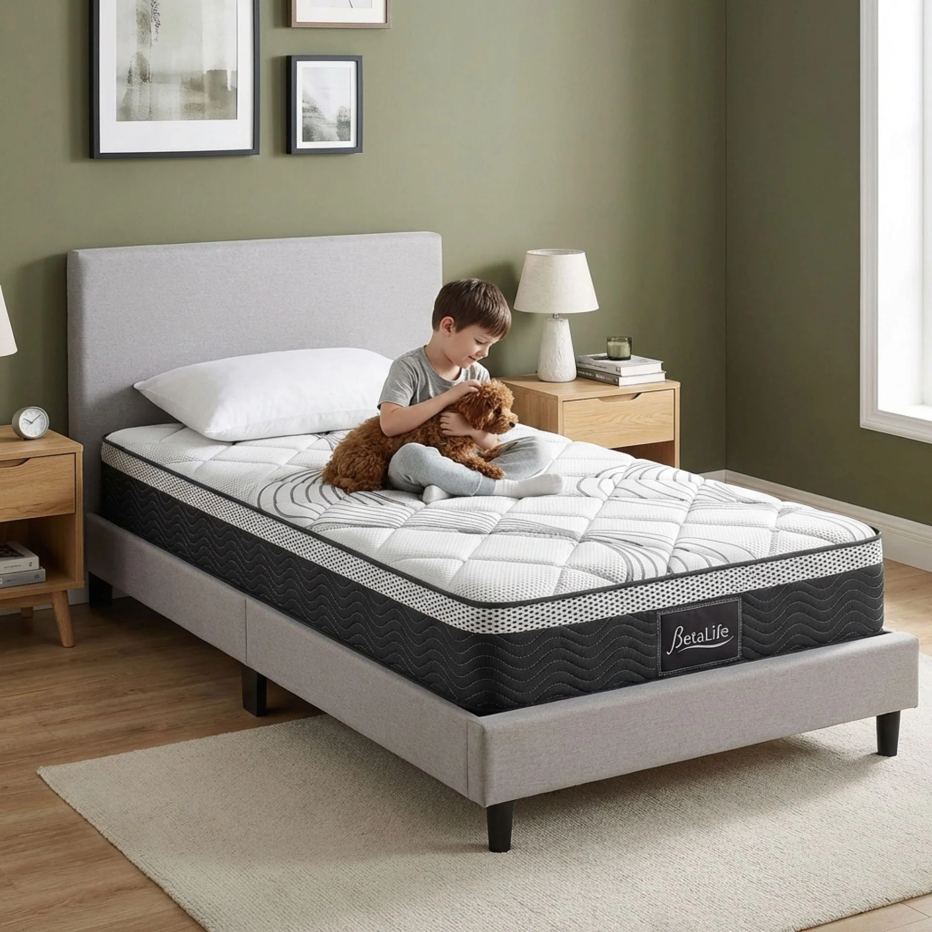 Deluxe Plus 7 Zone Support Mattress - King Single - Image 17