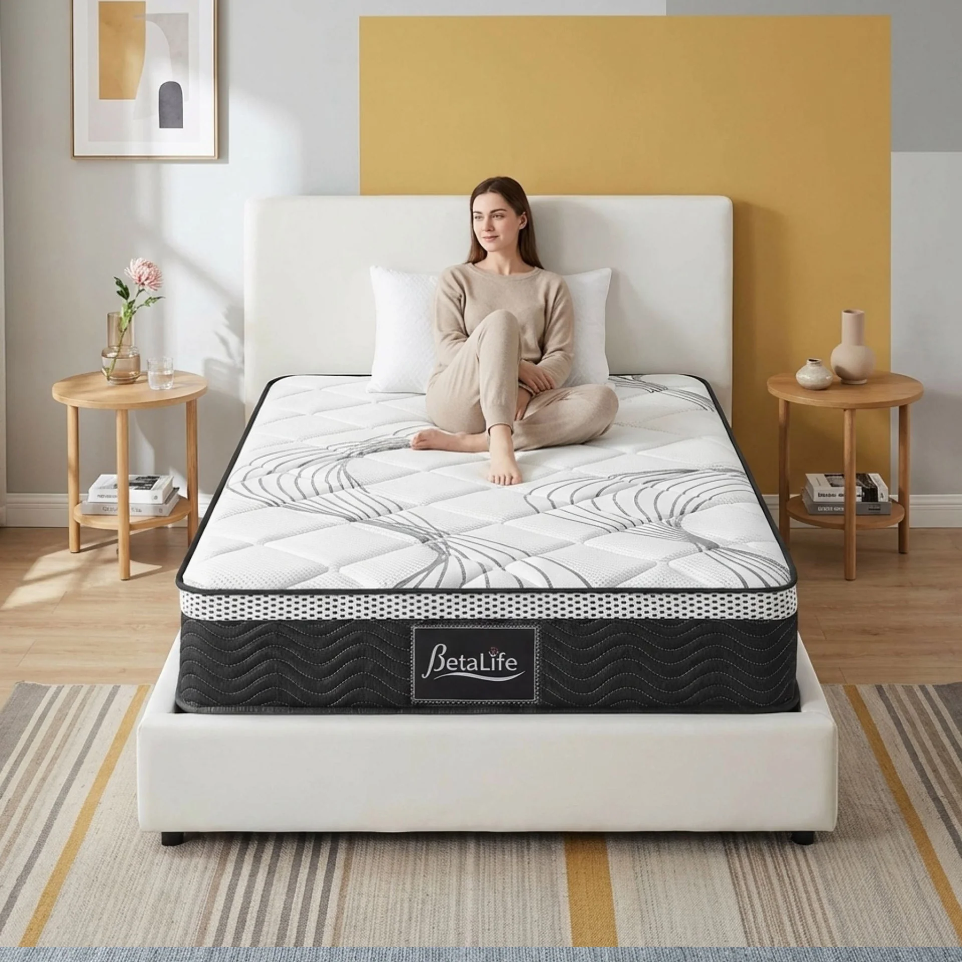 Deluxe Plus 7 Zone Support Mattress - King Single - Image 2