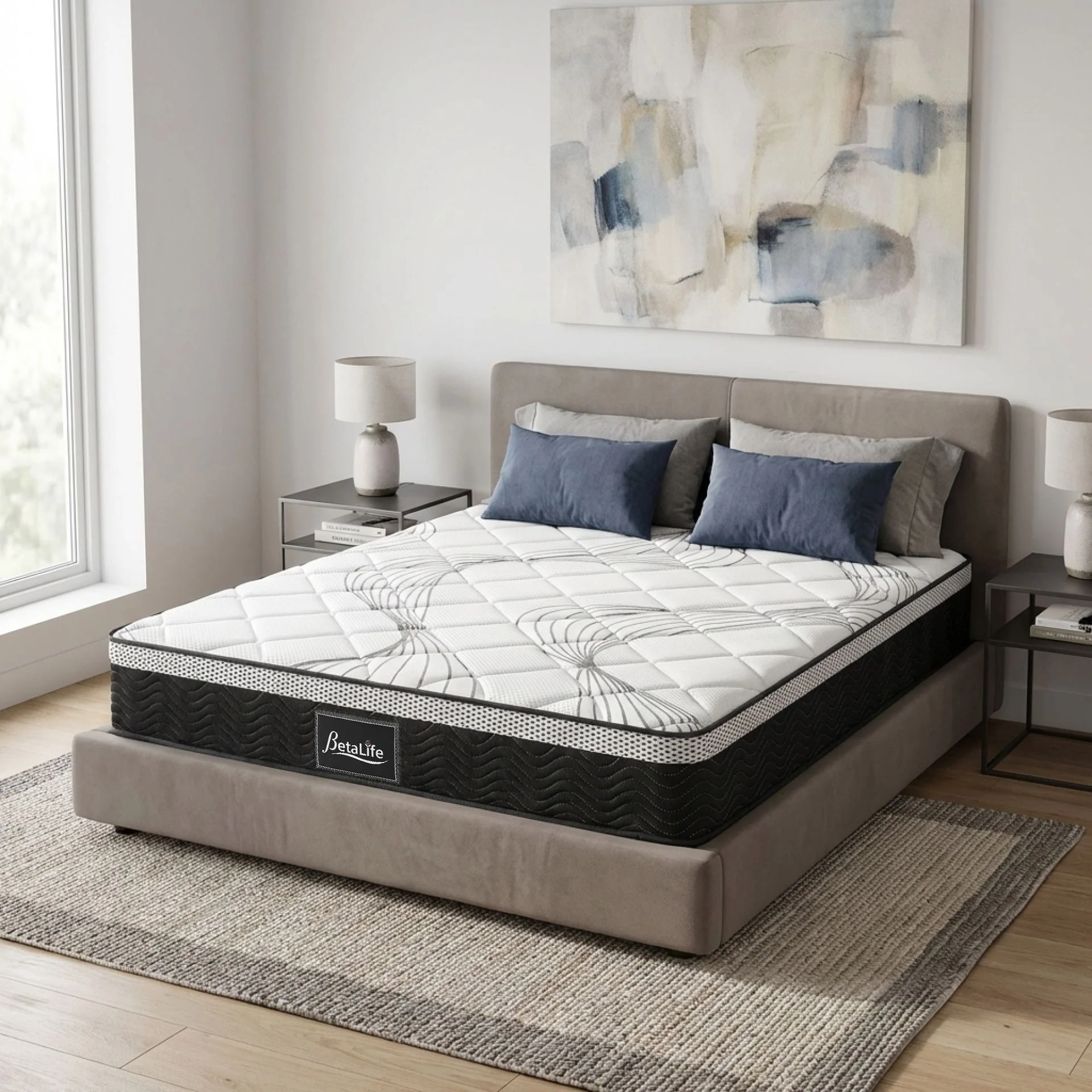 Deluxe Plus 7 Zone Support Mattress - Queen - Image 13