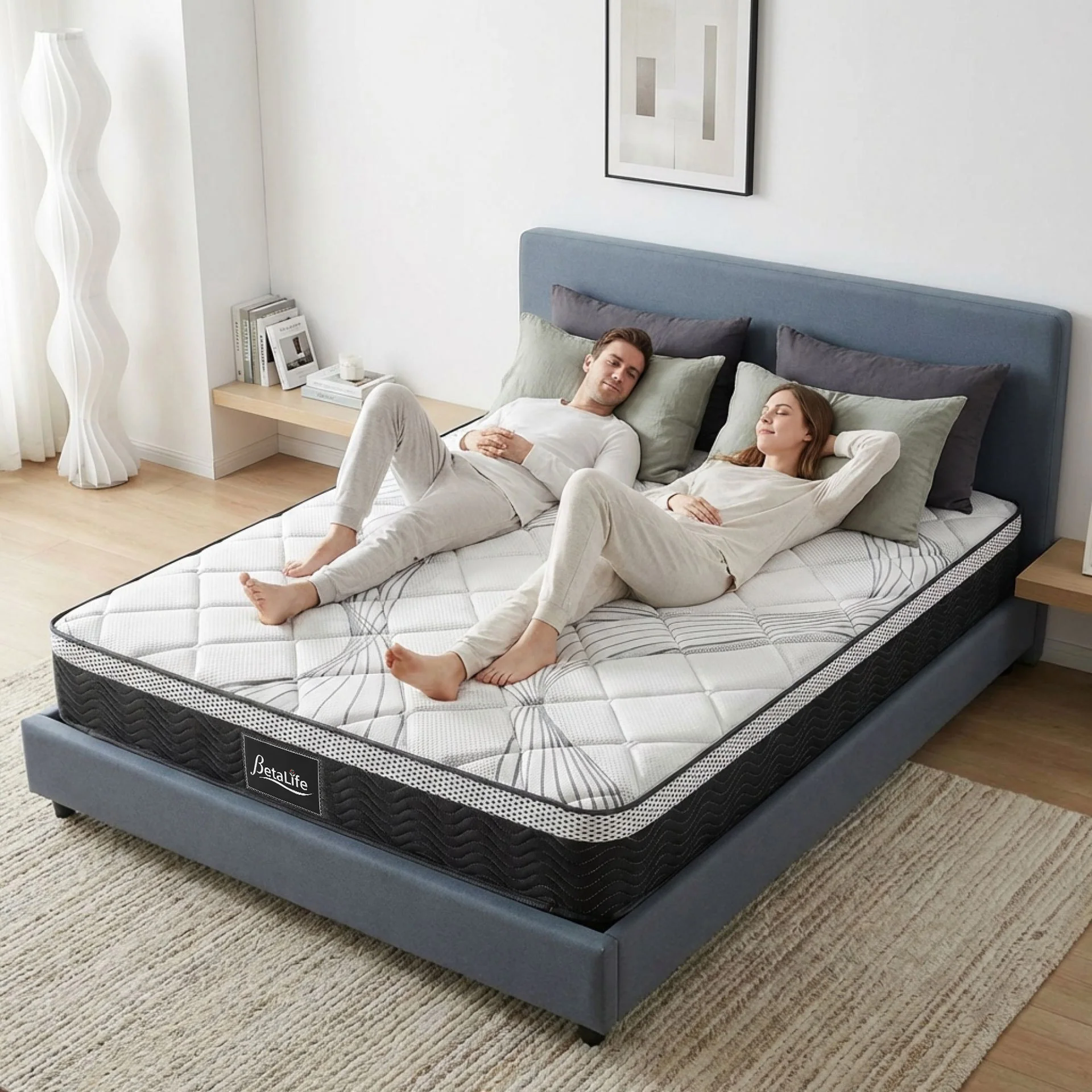 Deluxe Plus 7 Zone Support Mattress - Queen - Image 16