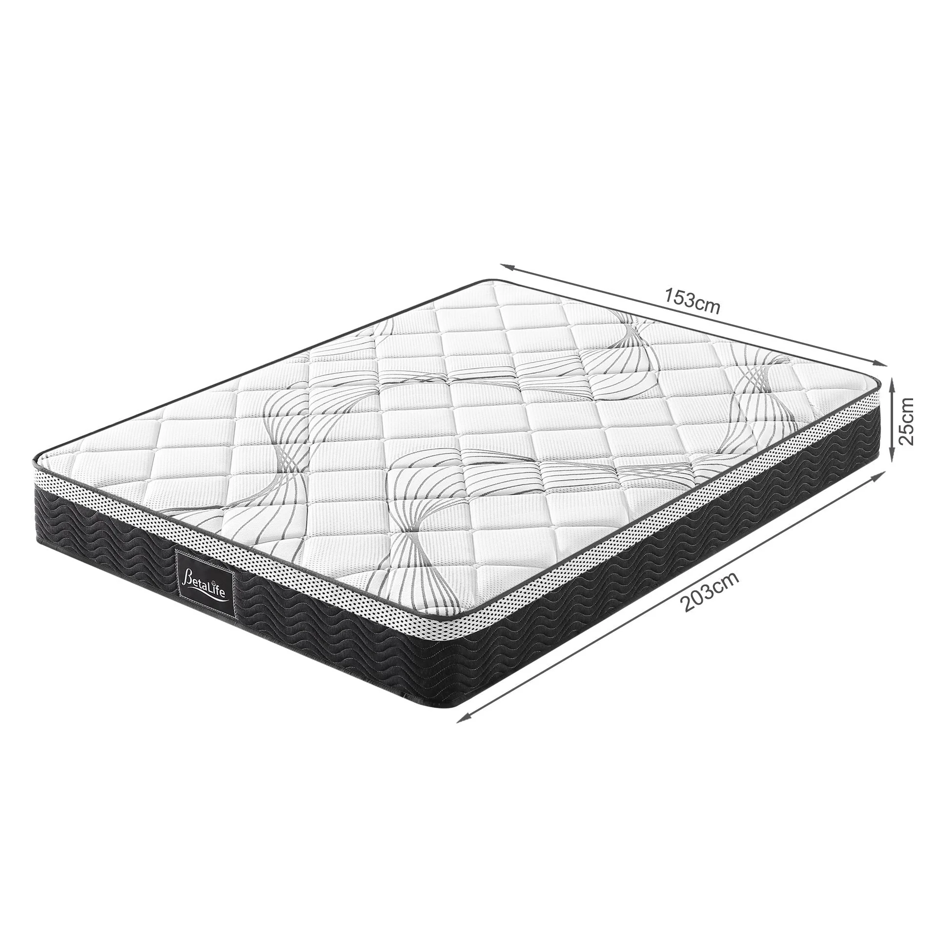 Deluxe Plus 7 Zone Support Mattress - Queen - Image 18