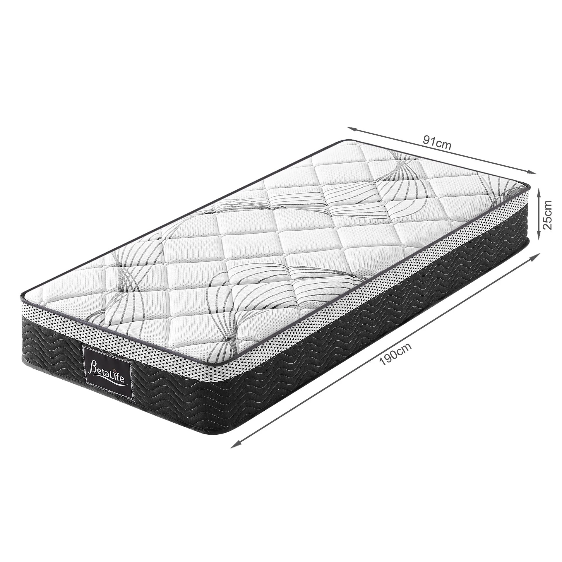 Deluxe Plus 7 Zone Support Mattress - Single - Image 18