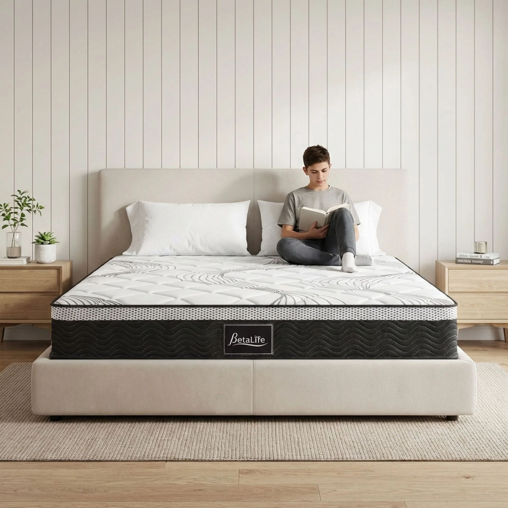 Deluxe Plus 7 Zone Support Mattress - Super King - Image 16