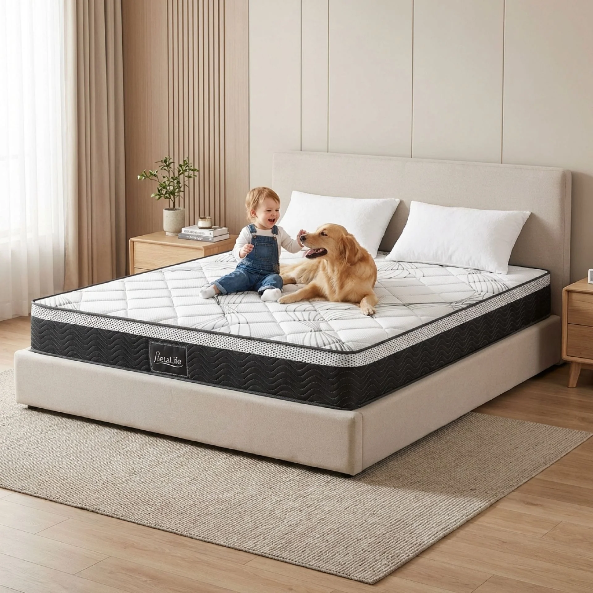 Deluxe Plus 7 Zone Support Mattress - Super King - Image 17