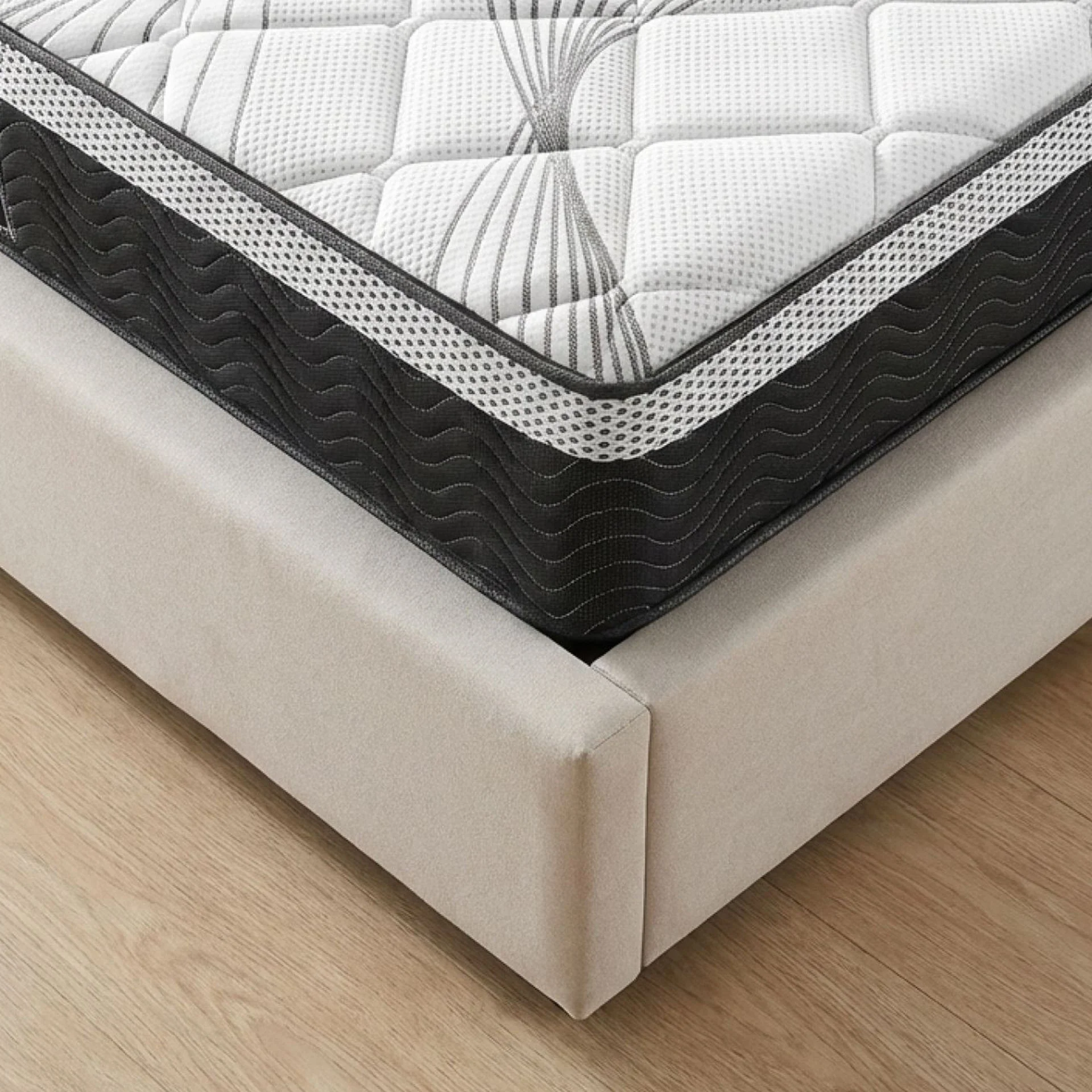 Deluxe Plus 7 Zone Support Mattress - Super King - Image 5