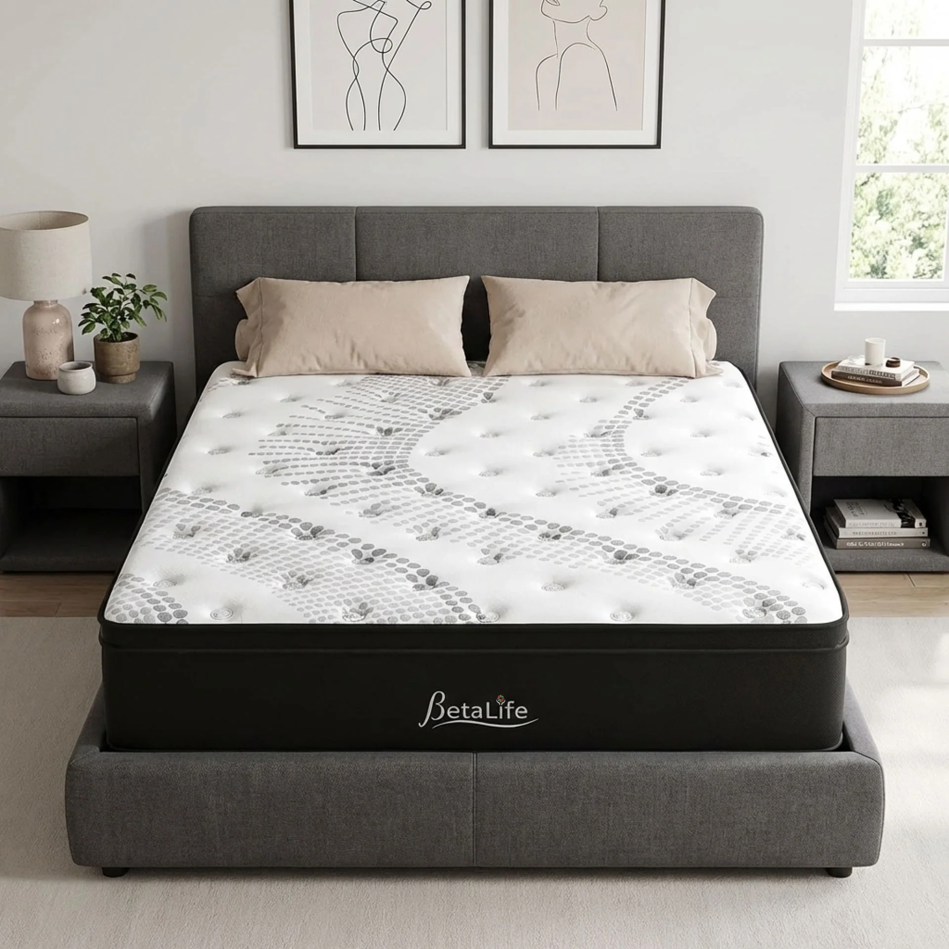 Deluxe Pro Pocket Spring Mattress - King - Image 13