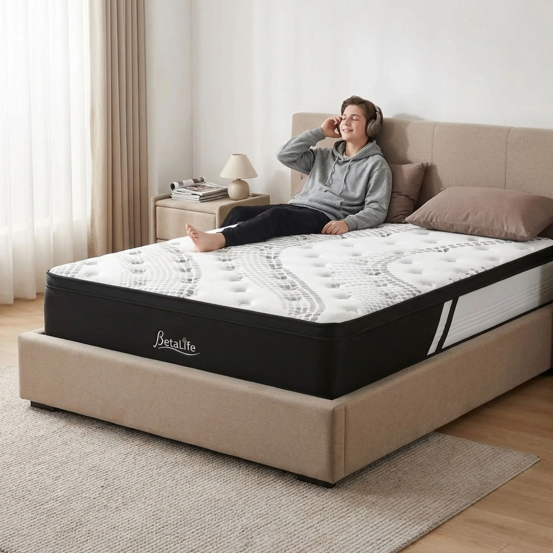 Deluxe Pro Pocket Spring Mattress - King - Image 14